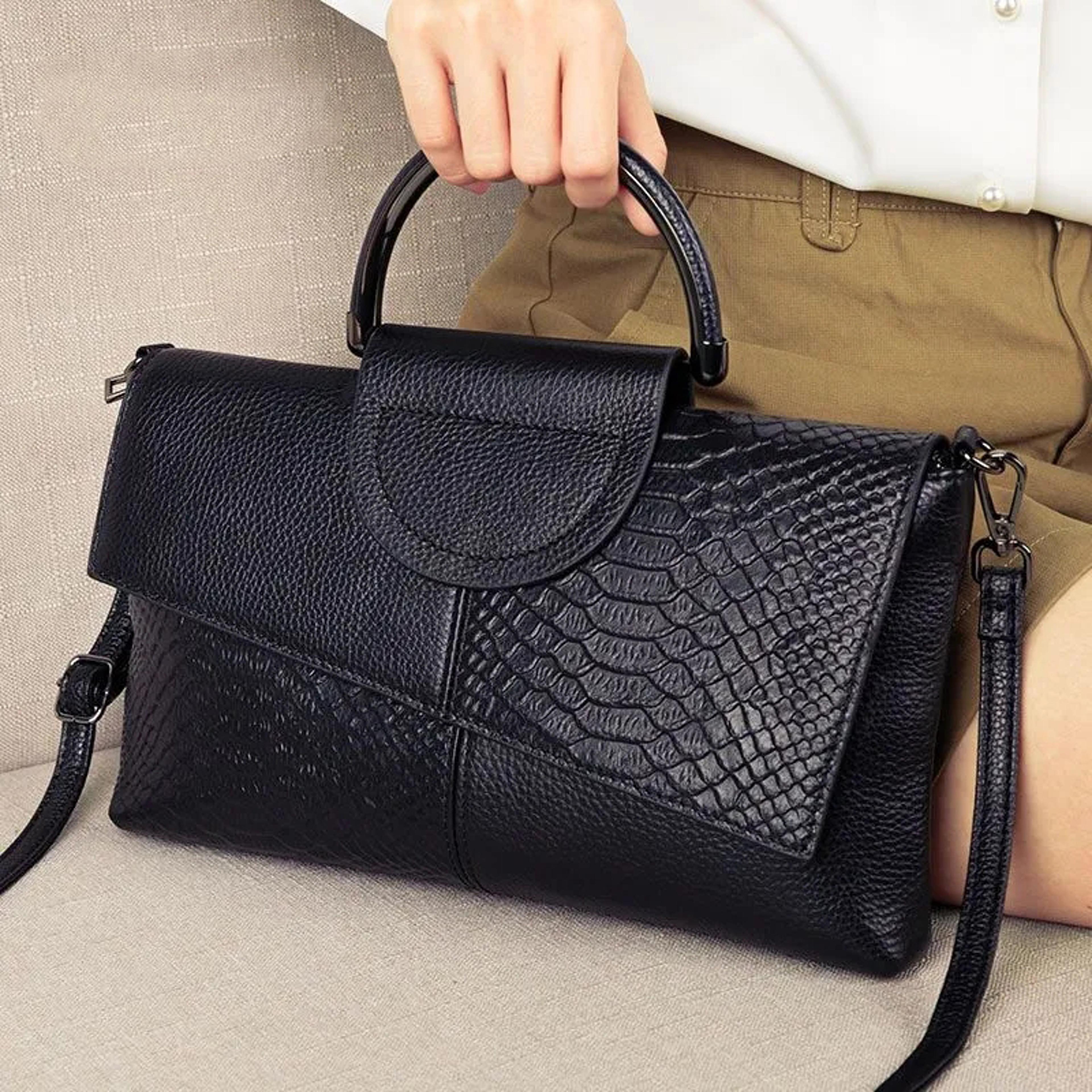 soft pu leather shoulder crossbody bag for women