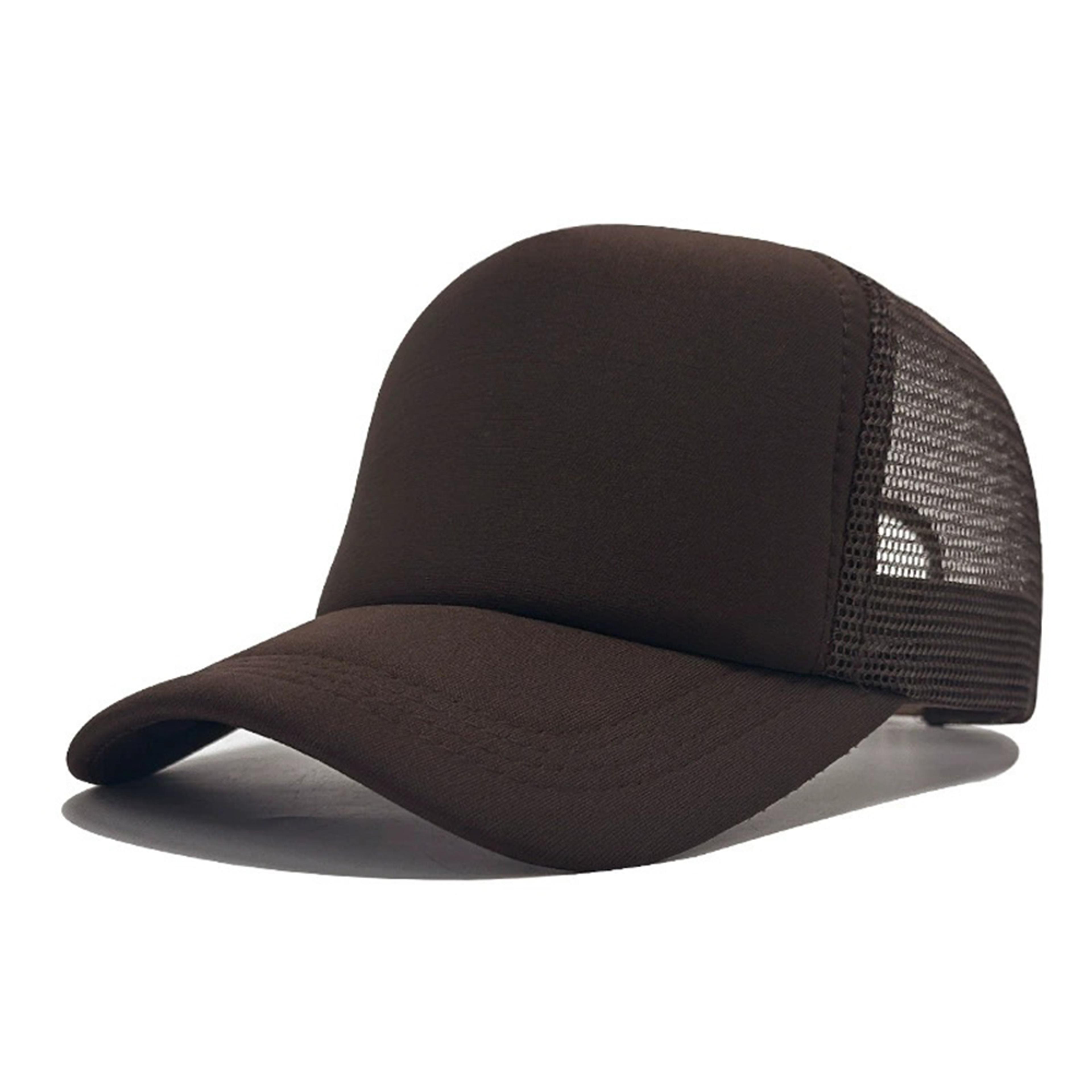 mesh baseball cap adjustable trucker hat for men and women