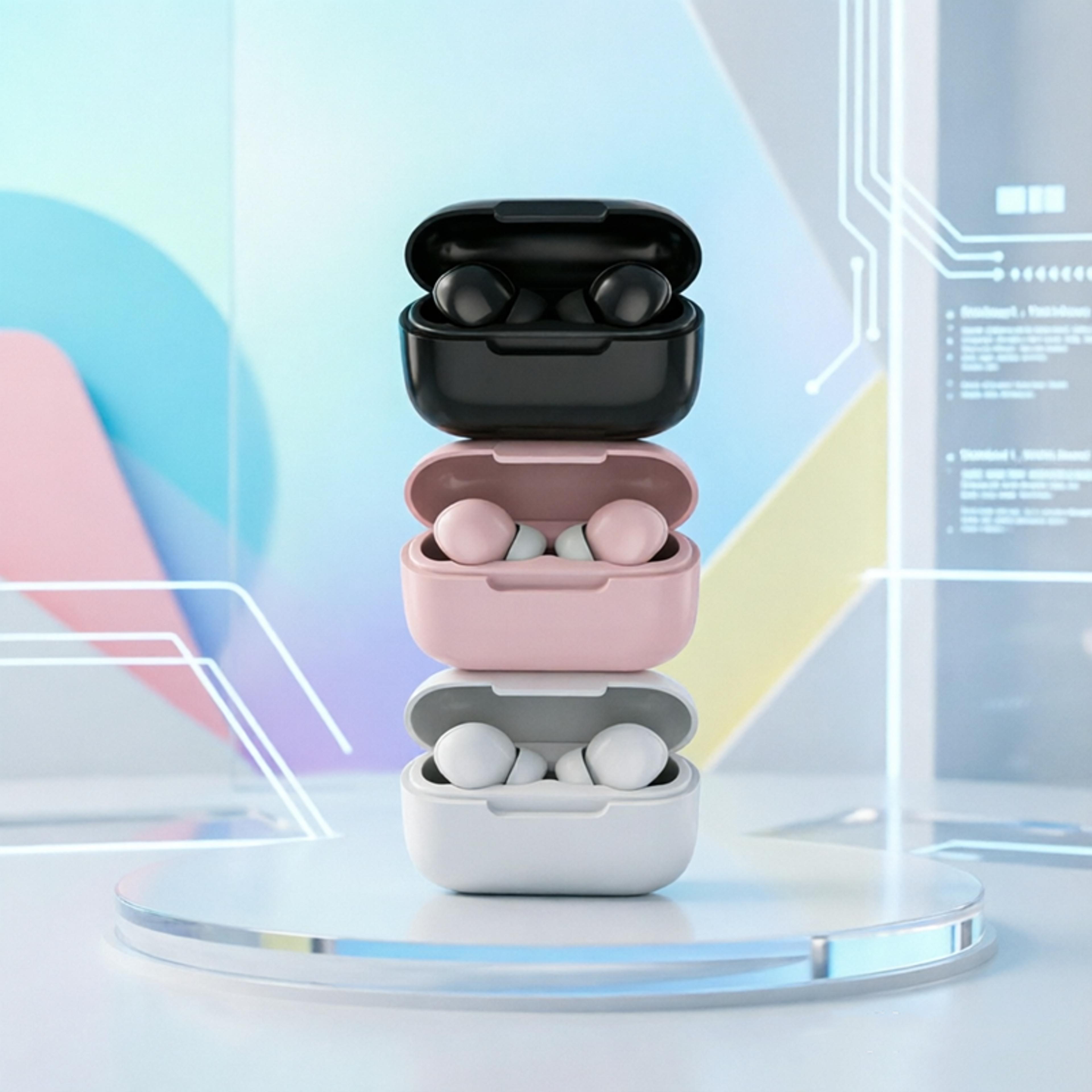 wireless bluetooth earbuds with noise reduction and hifi stereo sound