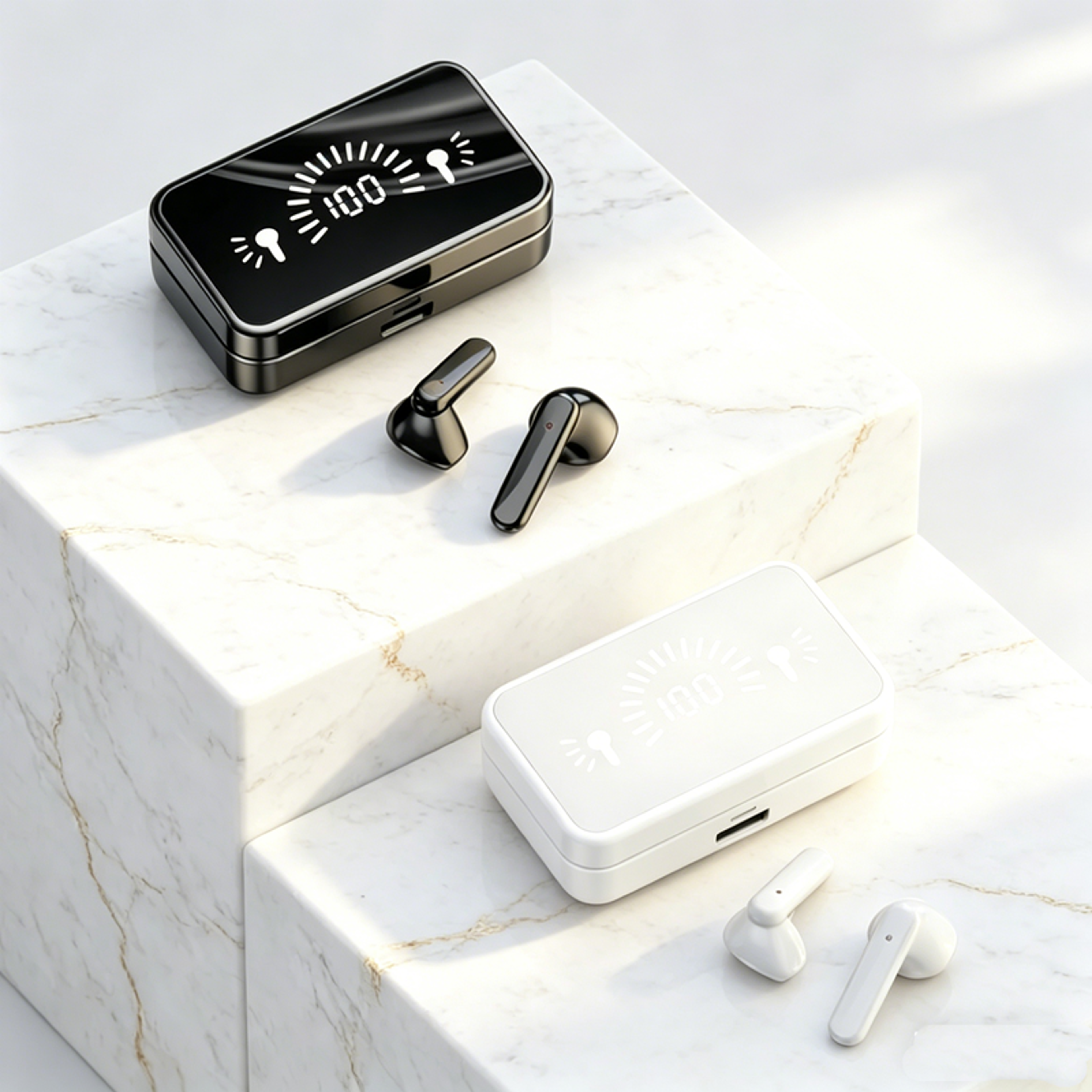 waterproof tws wireless earbuds for sport and daily calls