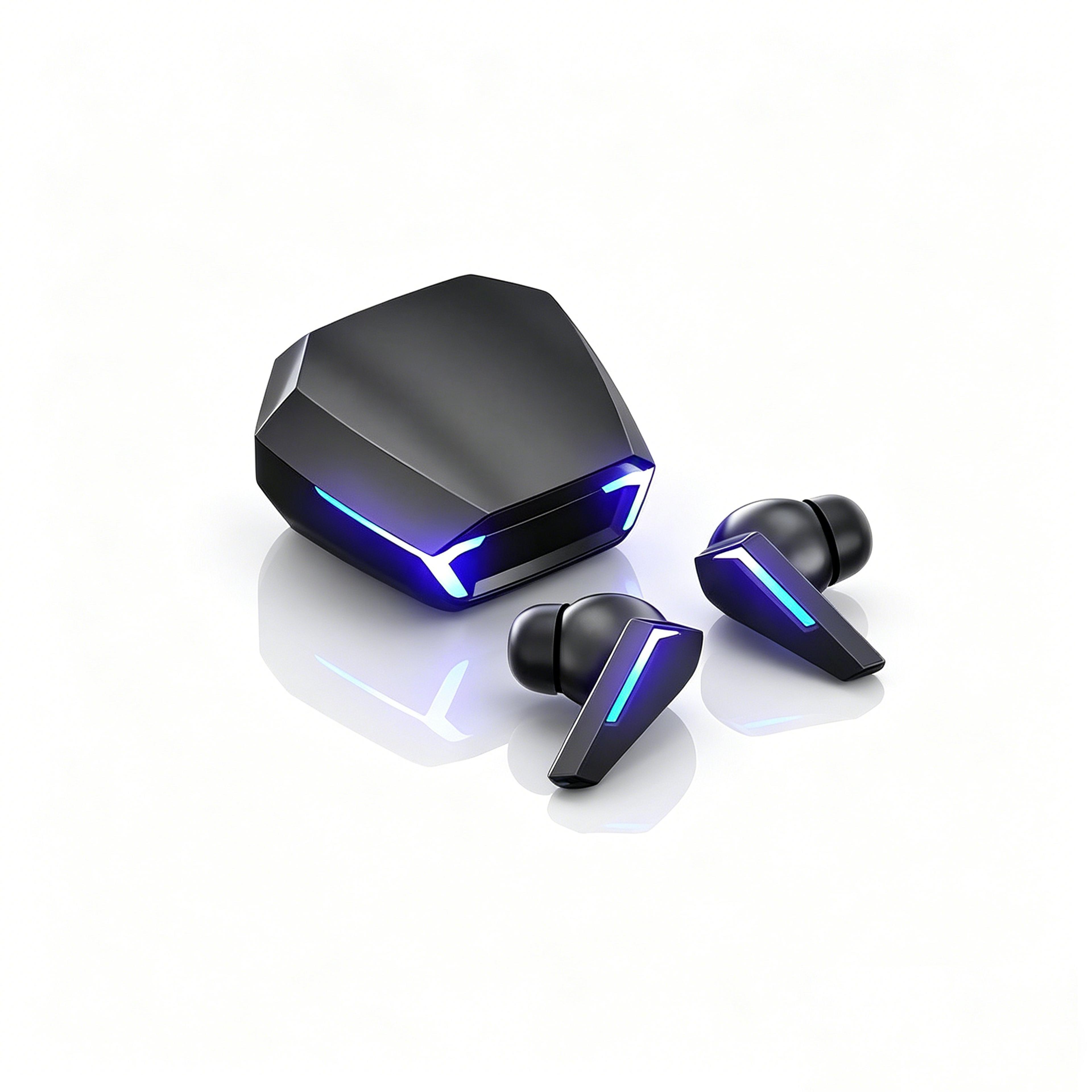 wireless gaming earbuds with waterproof bluetooth hifi sound for sports