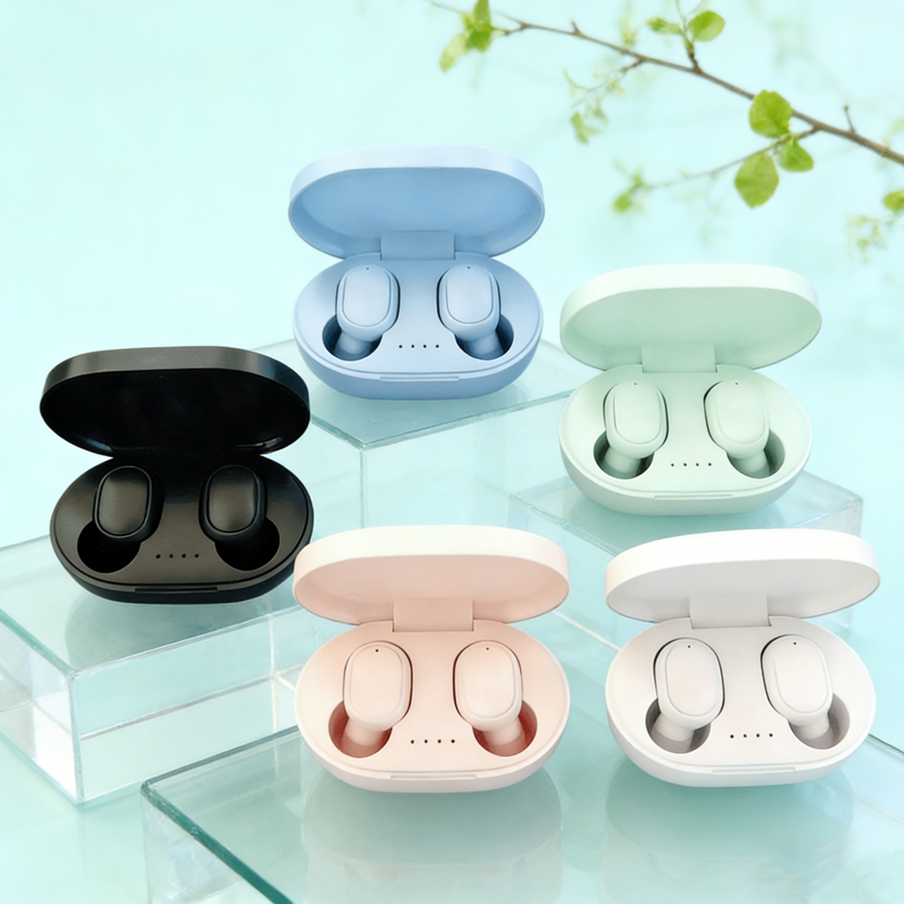 wireless earbuds with noise cancelling mic for clear calls