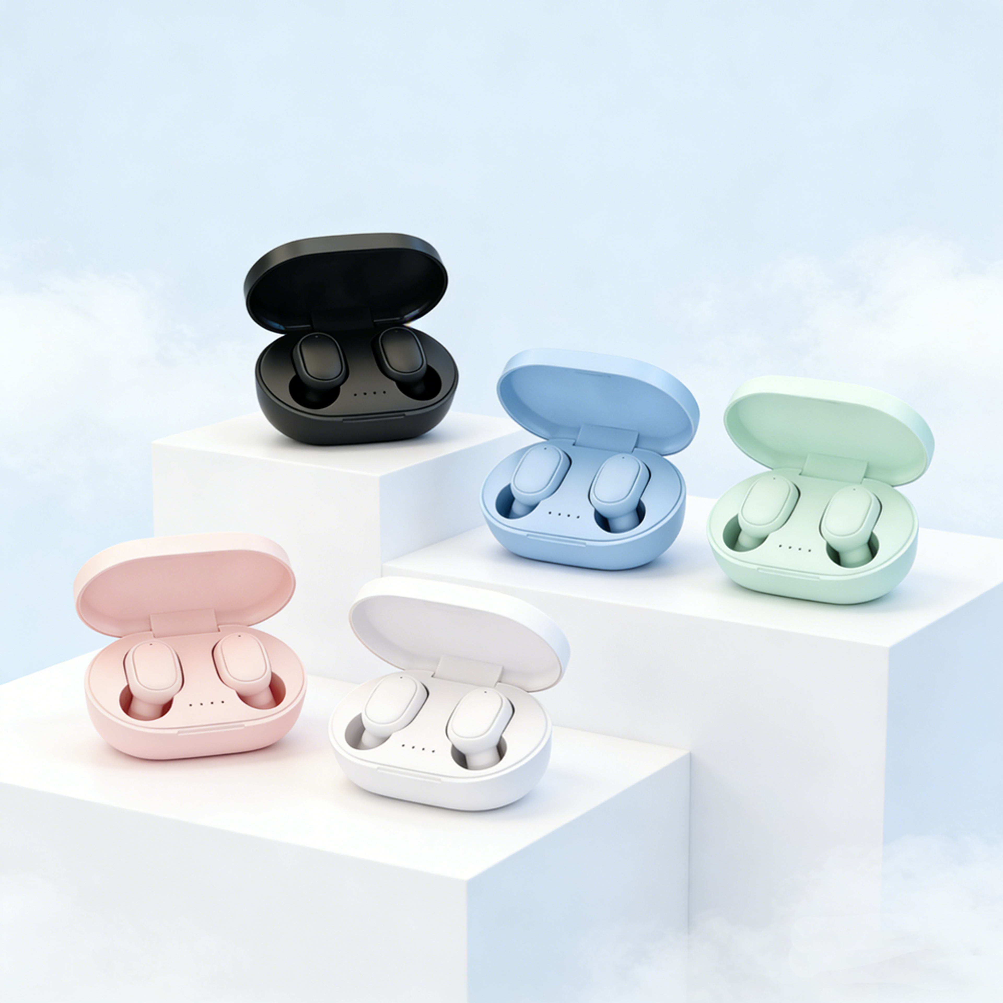 tws bluetooth earphones with mic for clear calls and everyday wireless sound