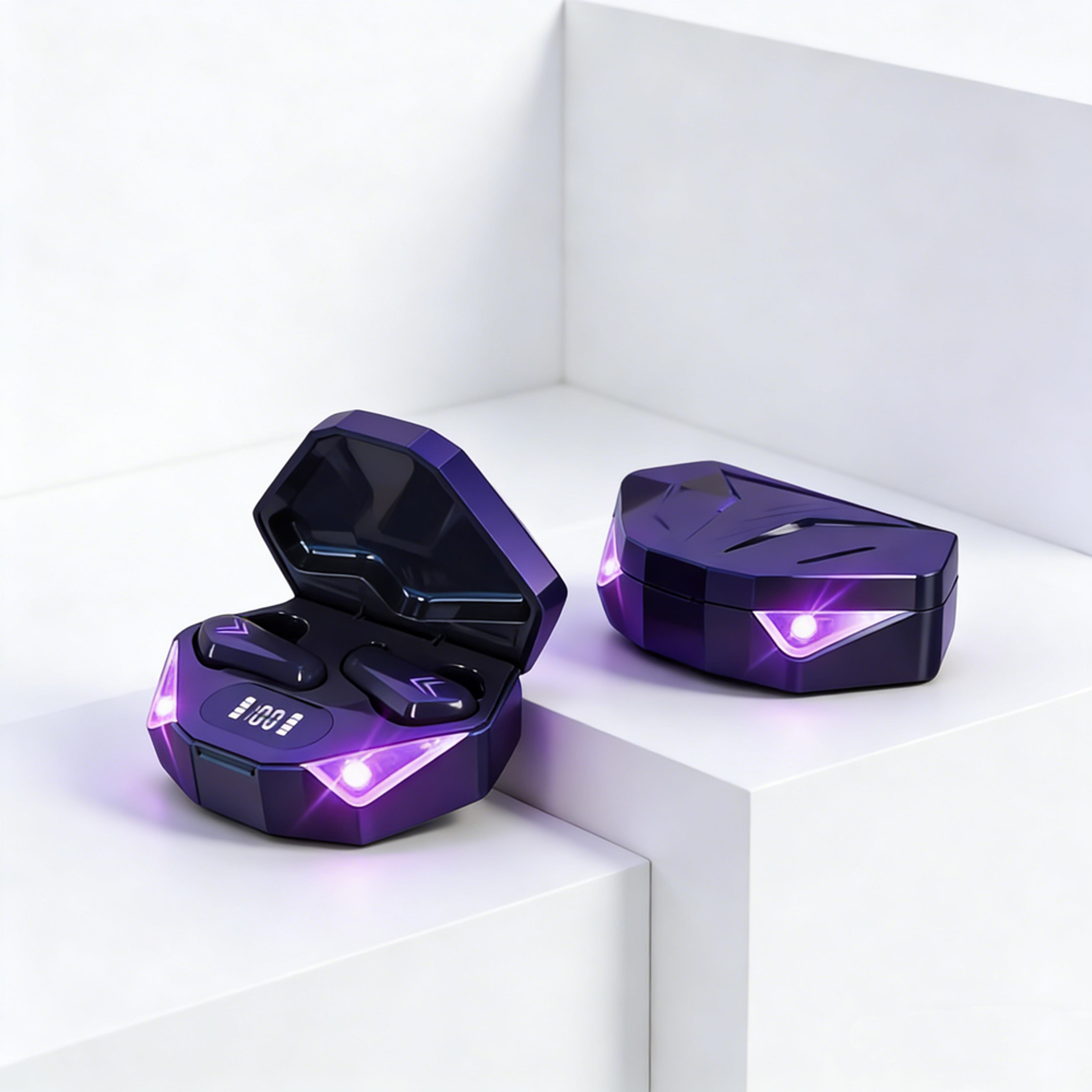 tws gaming earbuds wireless bluetooth earphones with mic and stereo bass