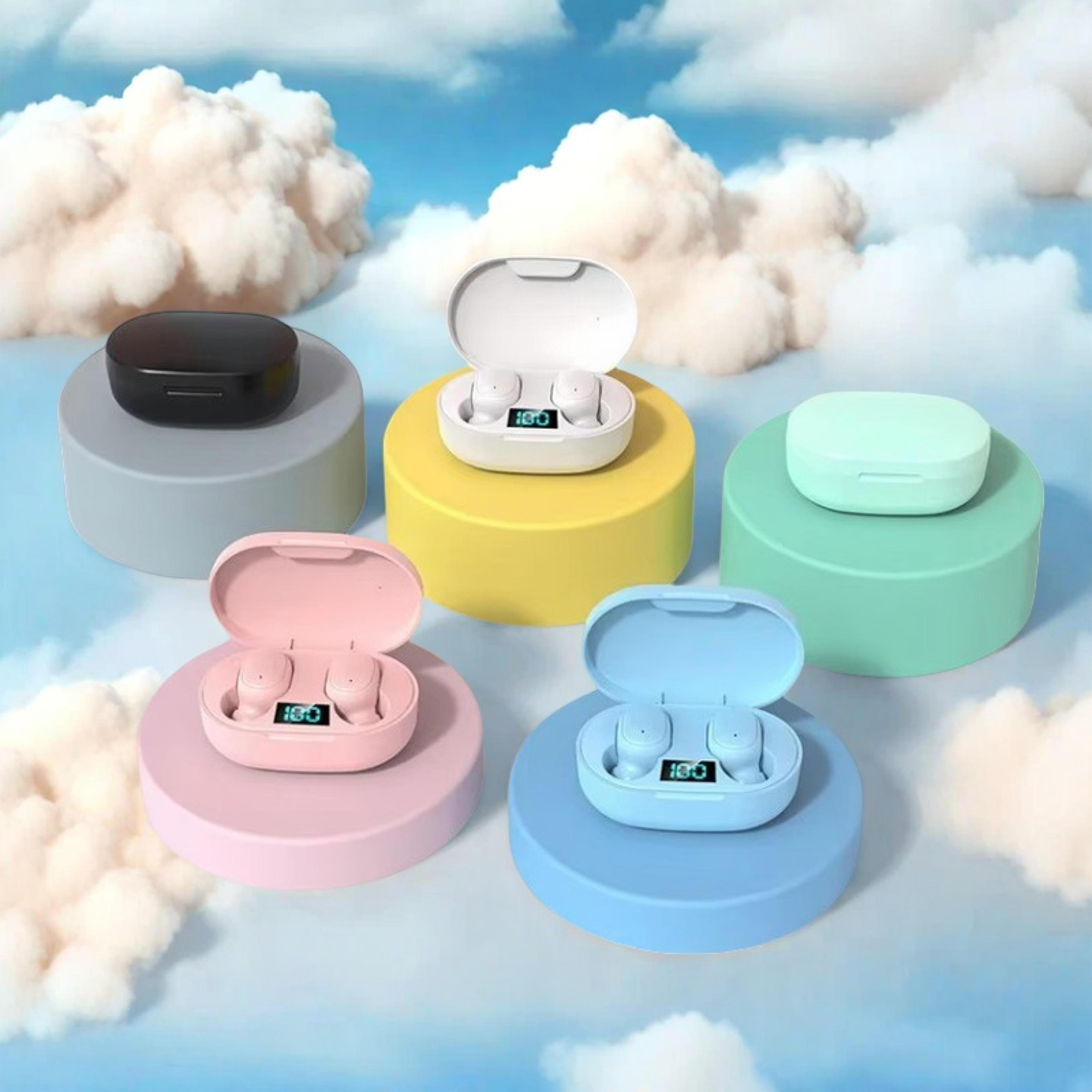 wireless bluetooth earbuds with noise cancelling microphone tws headphones for music calls and everyday use