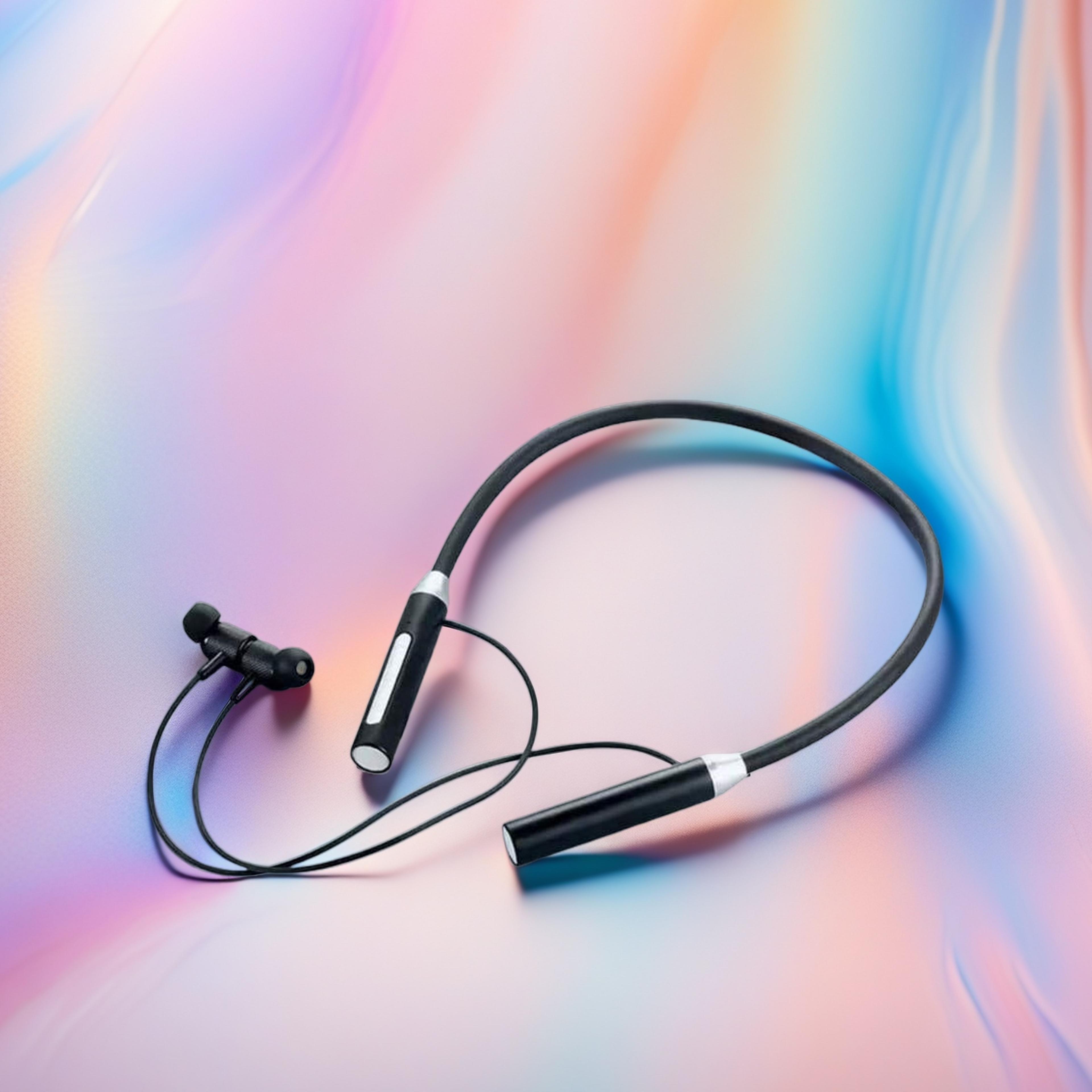 wireless bluetooth neckband earphones sport headset with mic waterproof magnetic earbuds