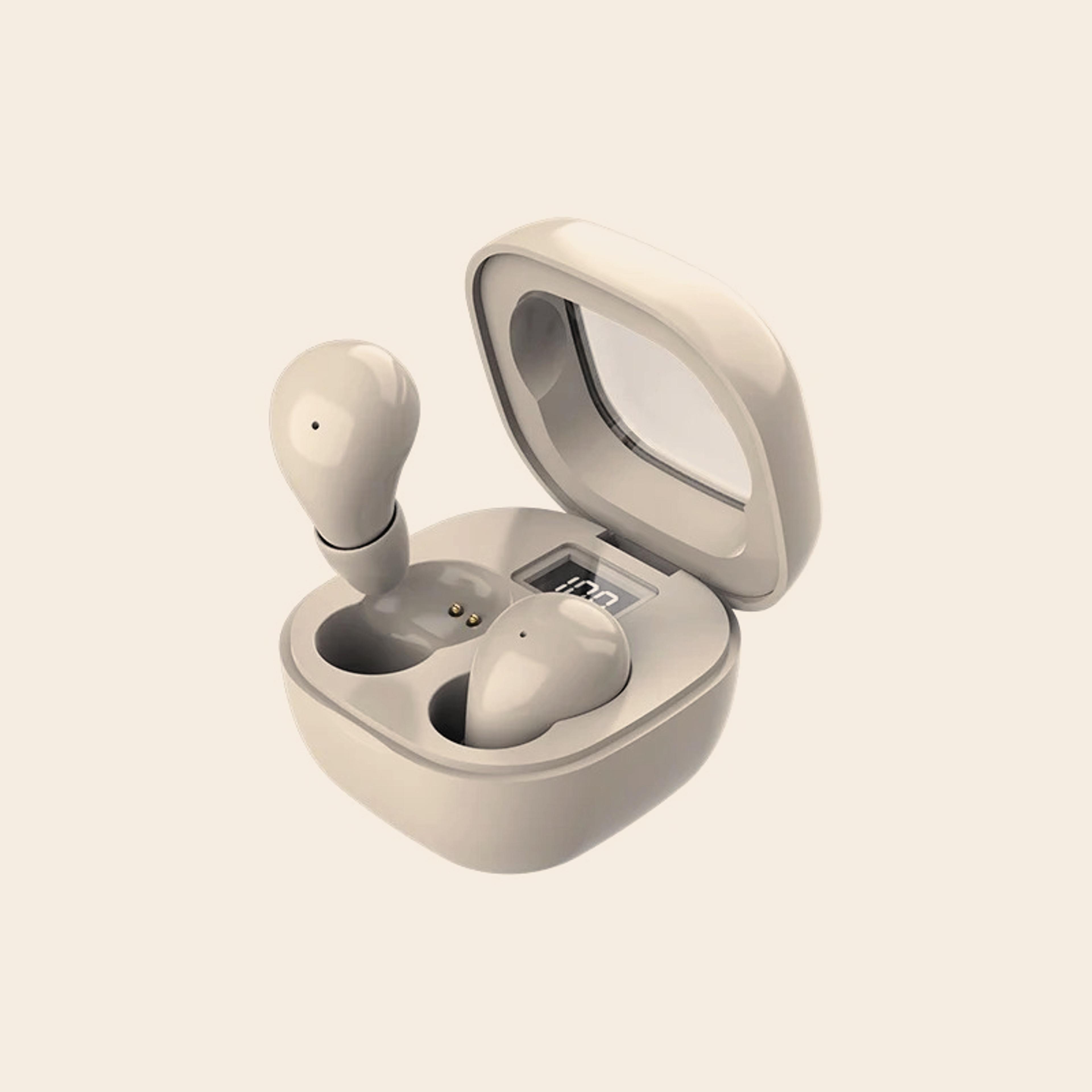 mini invisible tws earbuds bluetooth wireless headphones with hifi stereo sound and noise reduction