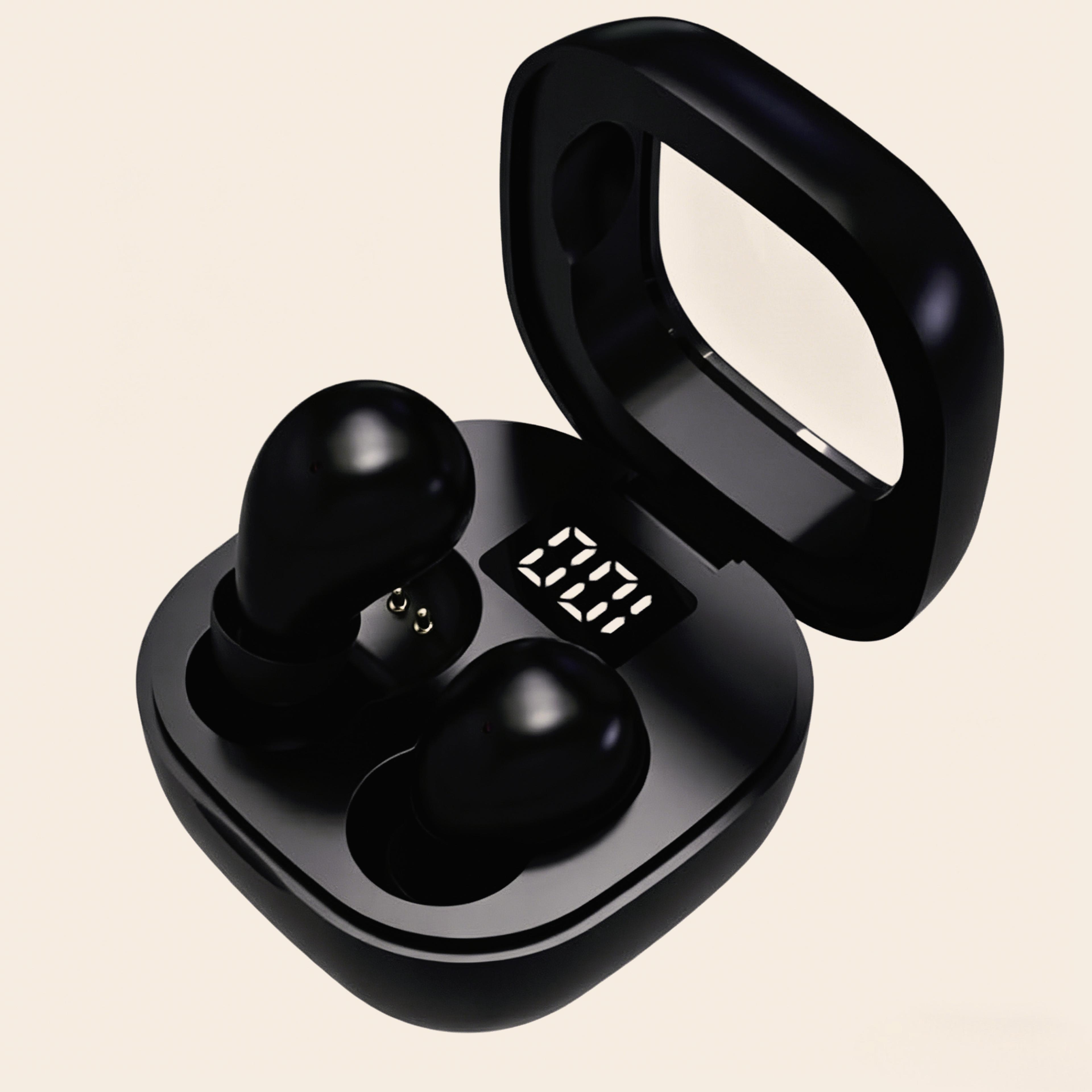 mini invisible bluetooth earbuds wireless tws stereo earphones with noise reduction microphone