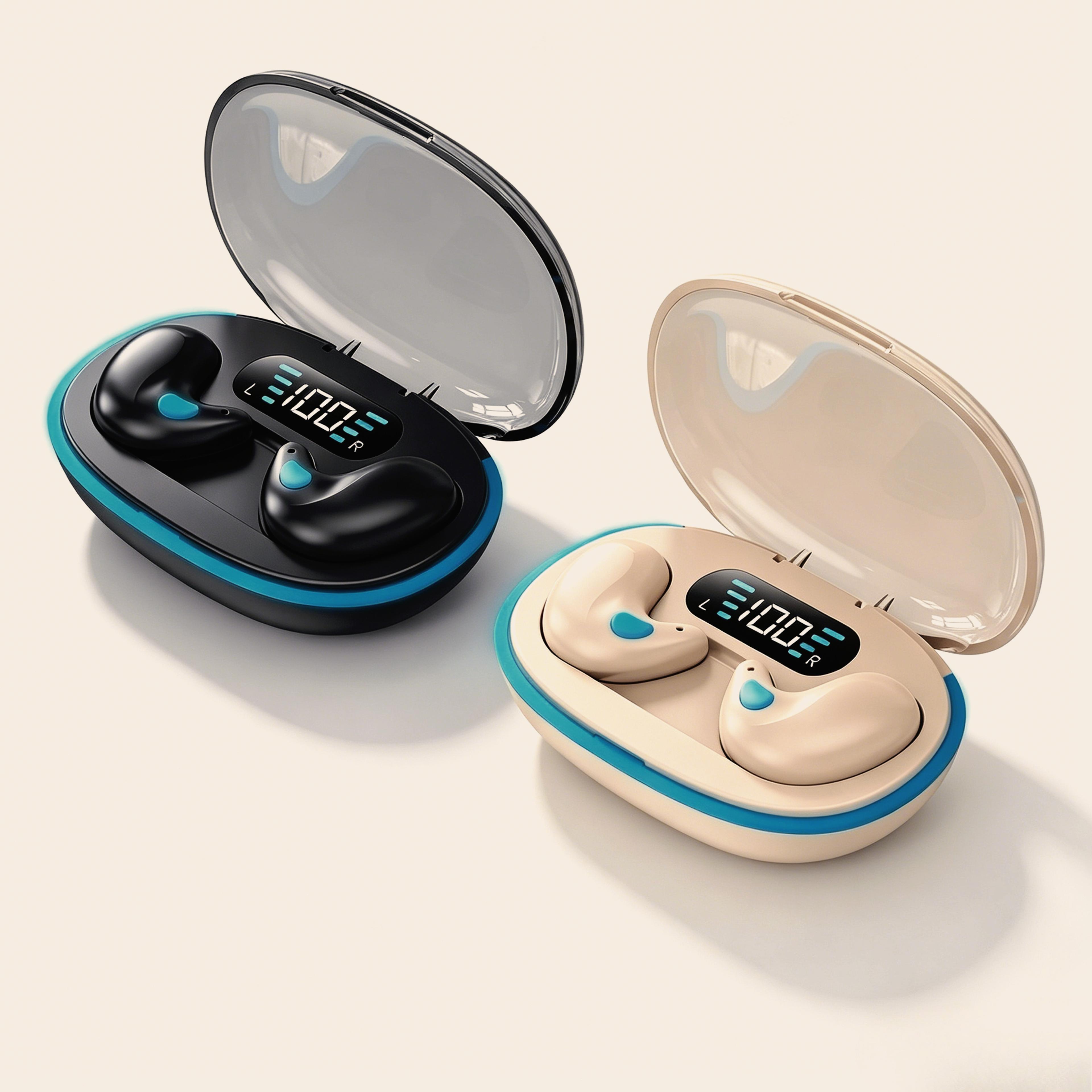 bluetooth wireless sleep earphones tiny comfortable side sleeping headphones for small ears