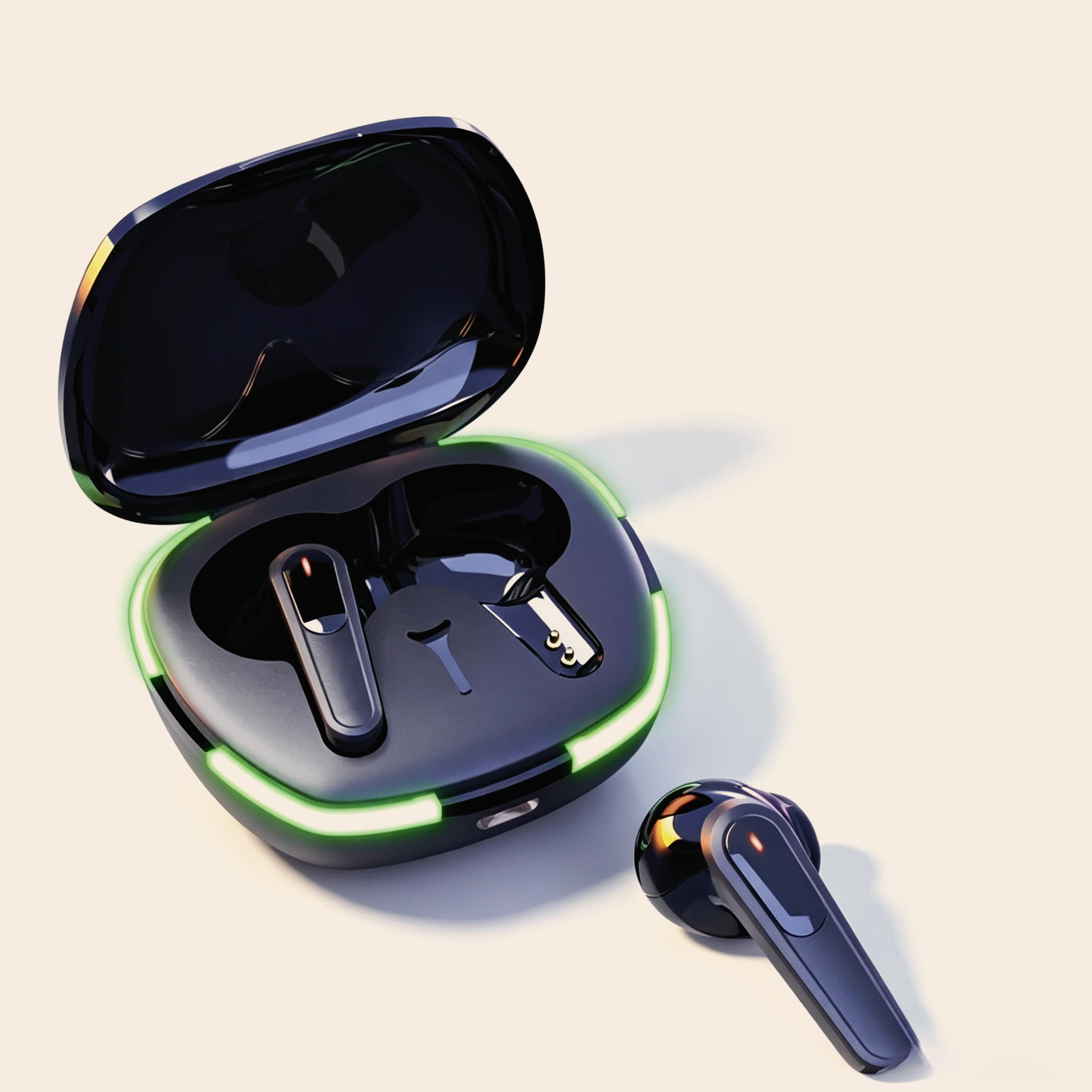 colorful light bluetooth wireless headphones with hifi stereo sound and noise isolation