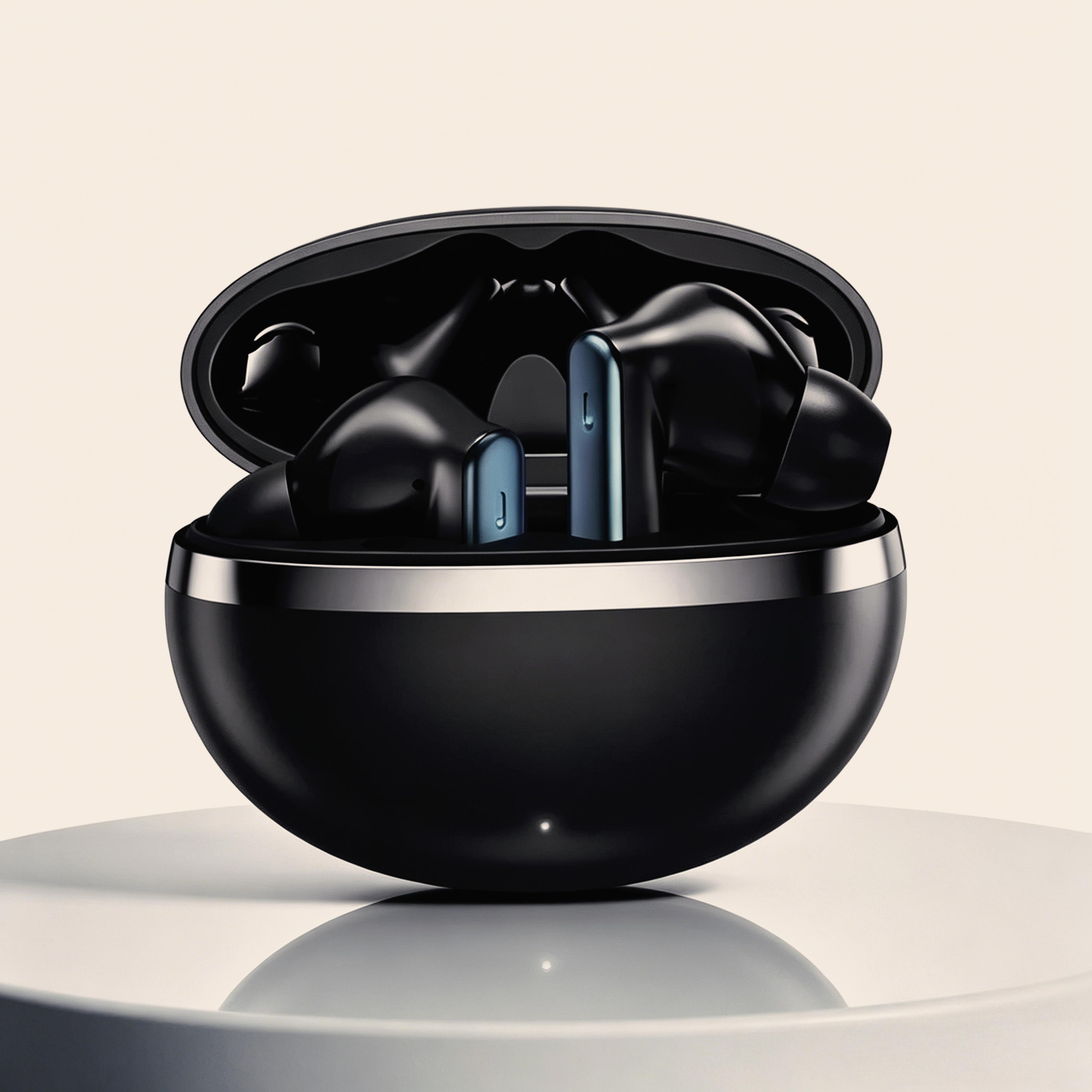 premium wireless bluetooth earbuds with hifi sound enc noise reduction and fast charging