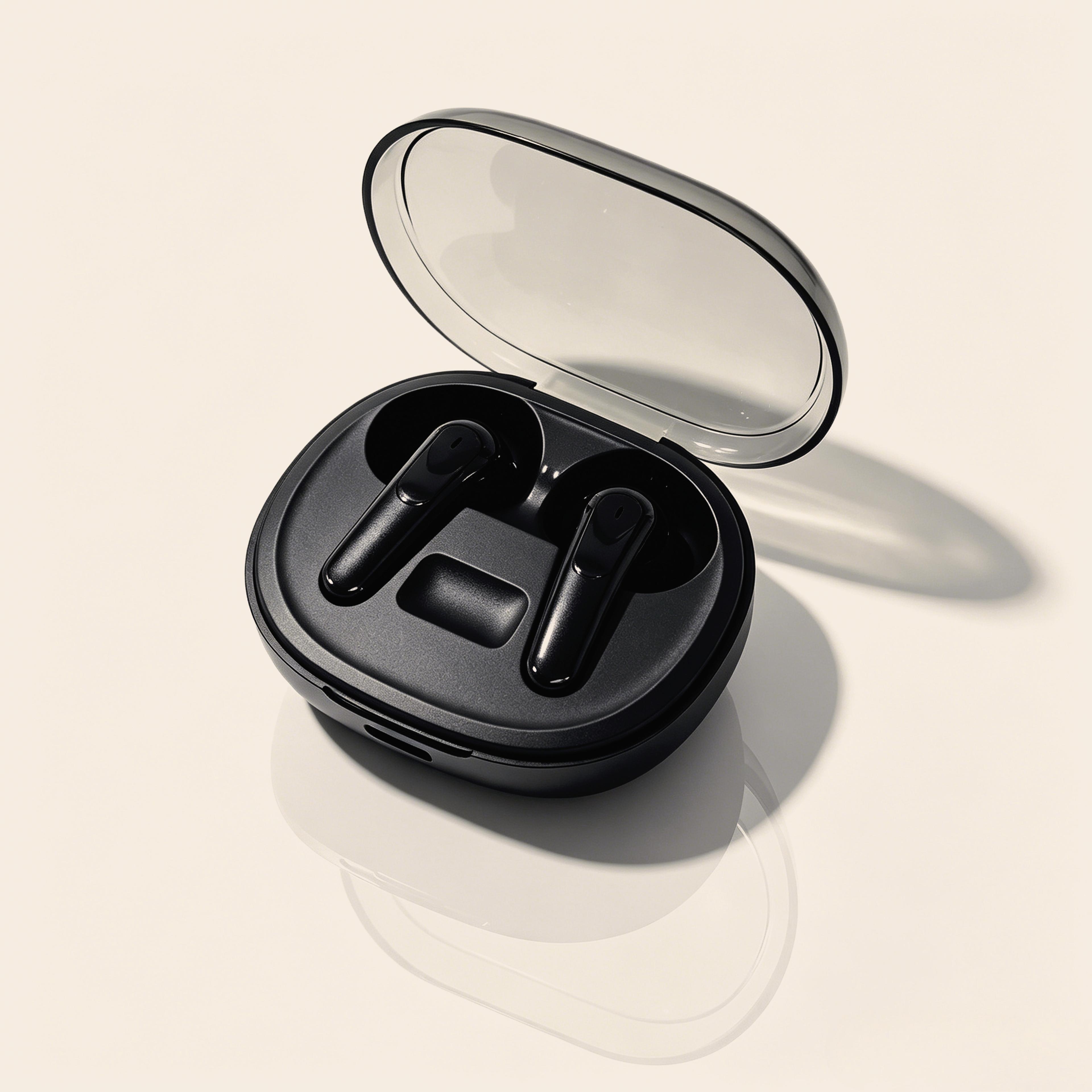 portable wireless tws earbuds with noise reduction for gaming sports and daily use