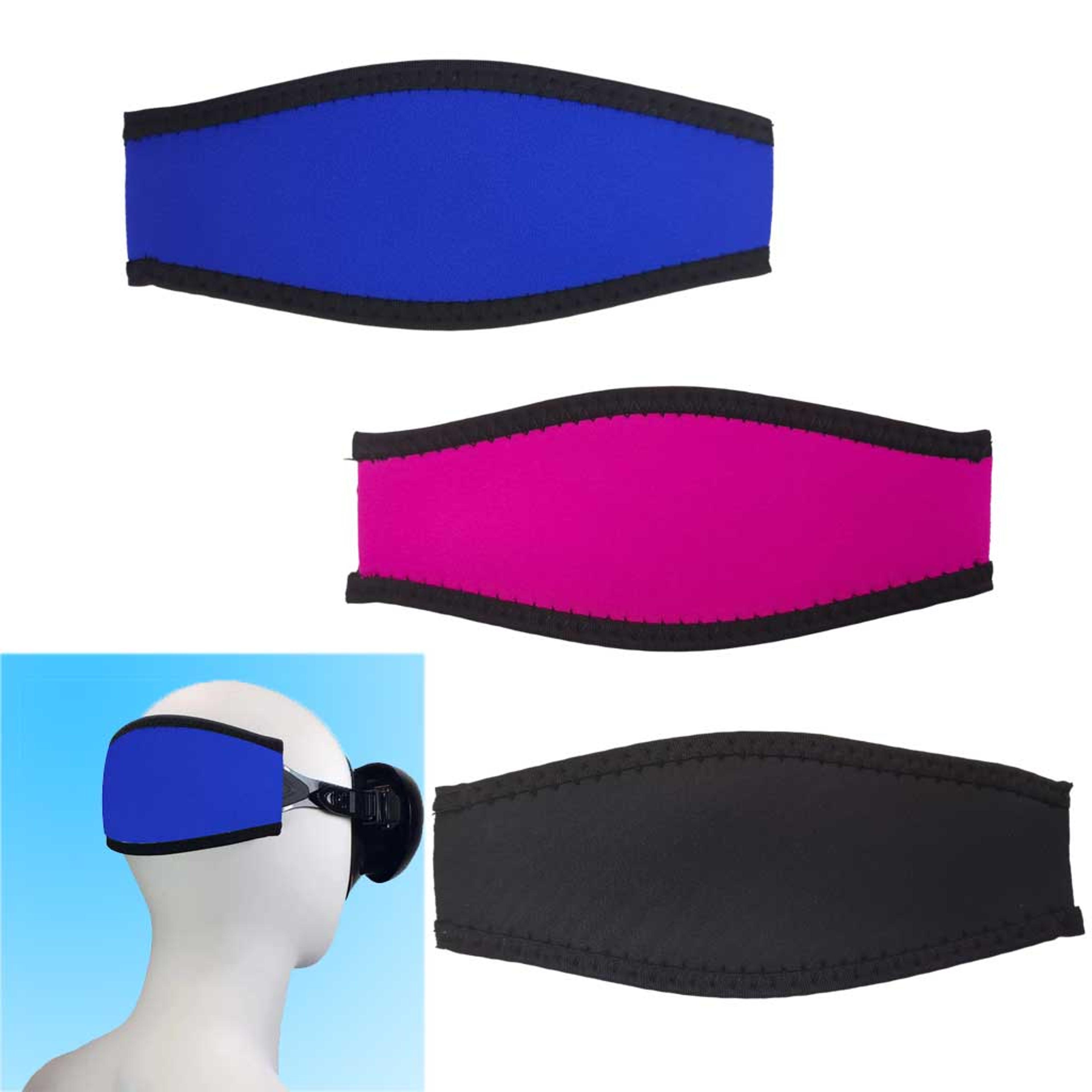 neoprene diving mask strap cover hair protection for snorkeling and swimming