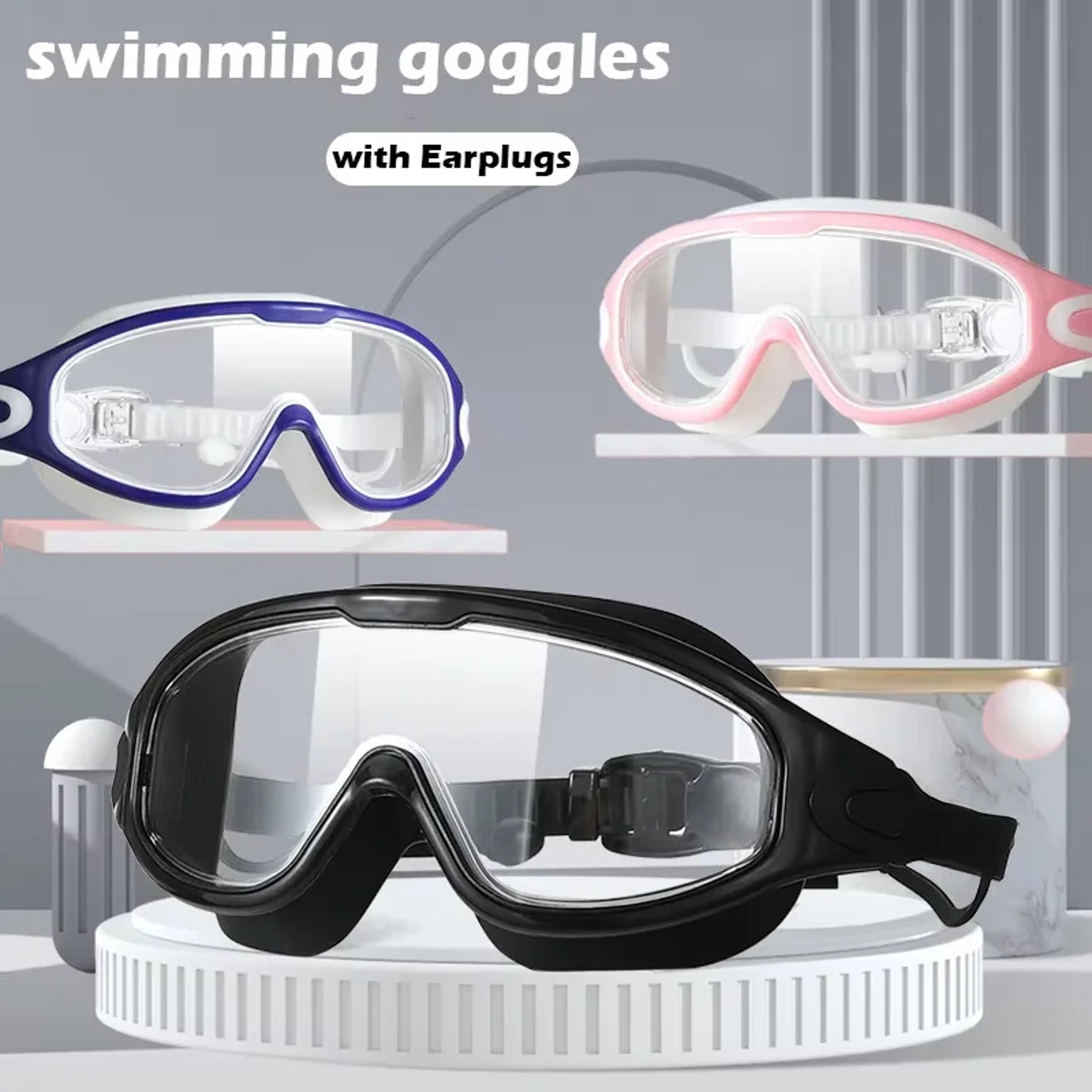 hd vision waterproof anti fog swimming goggles for adults