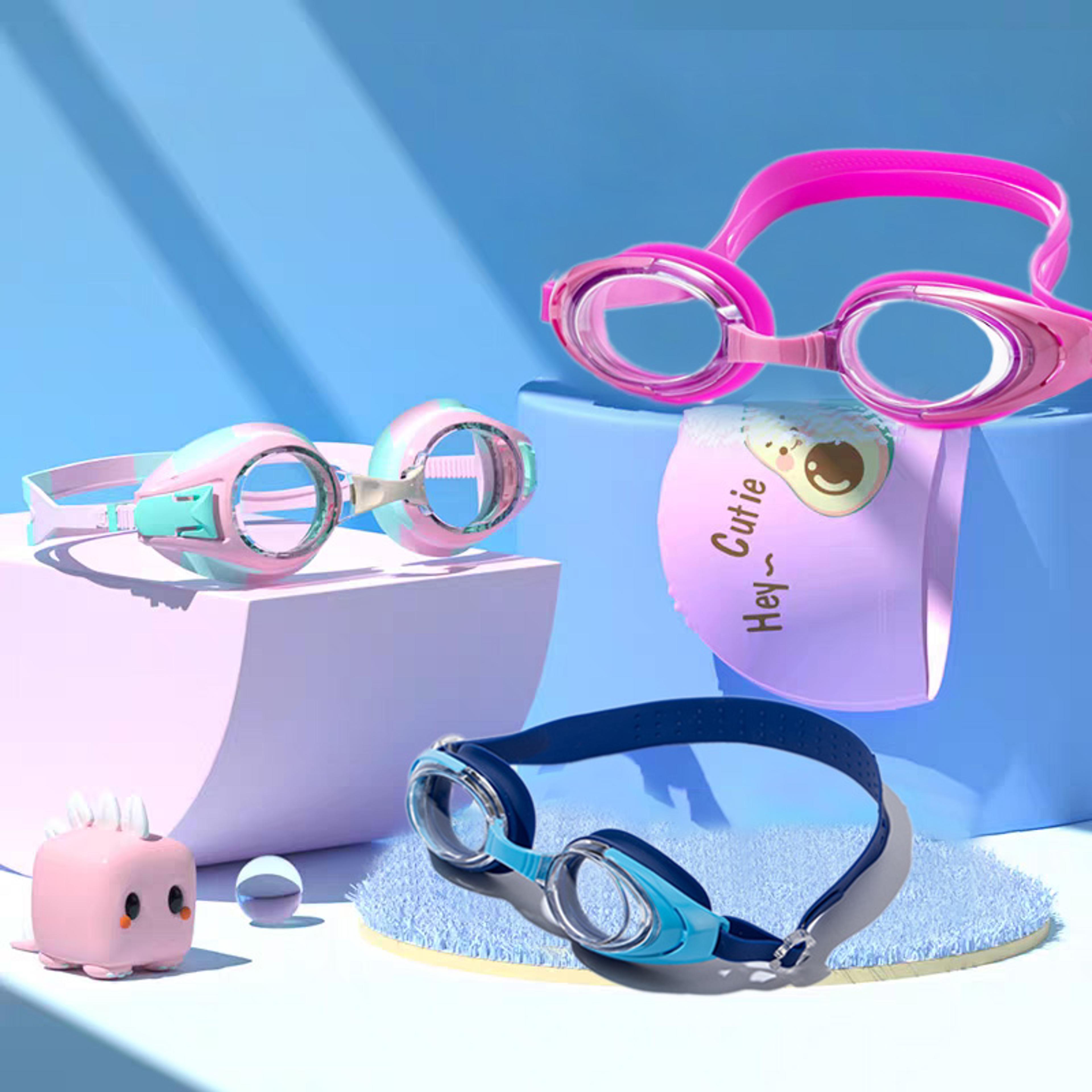 kids swimming goggles anti fog waterproof swim glasses with hd wide view for boys girls