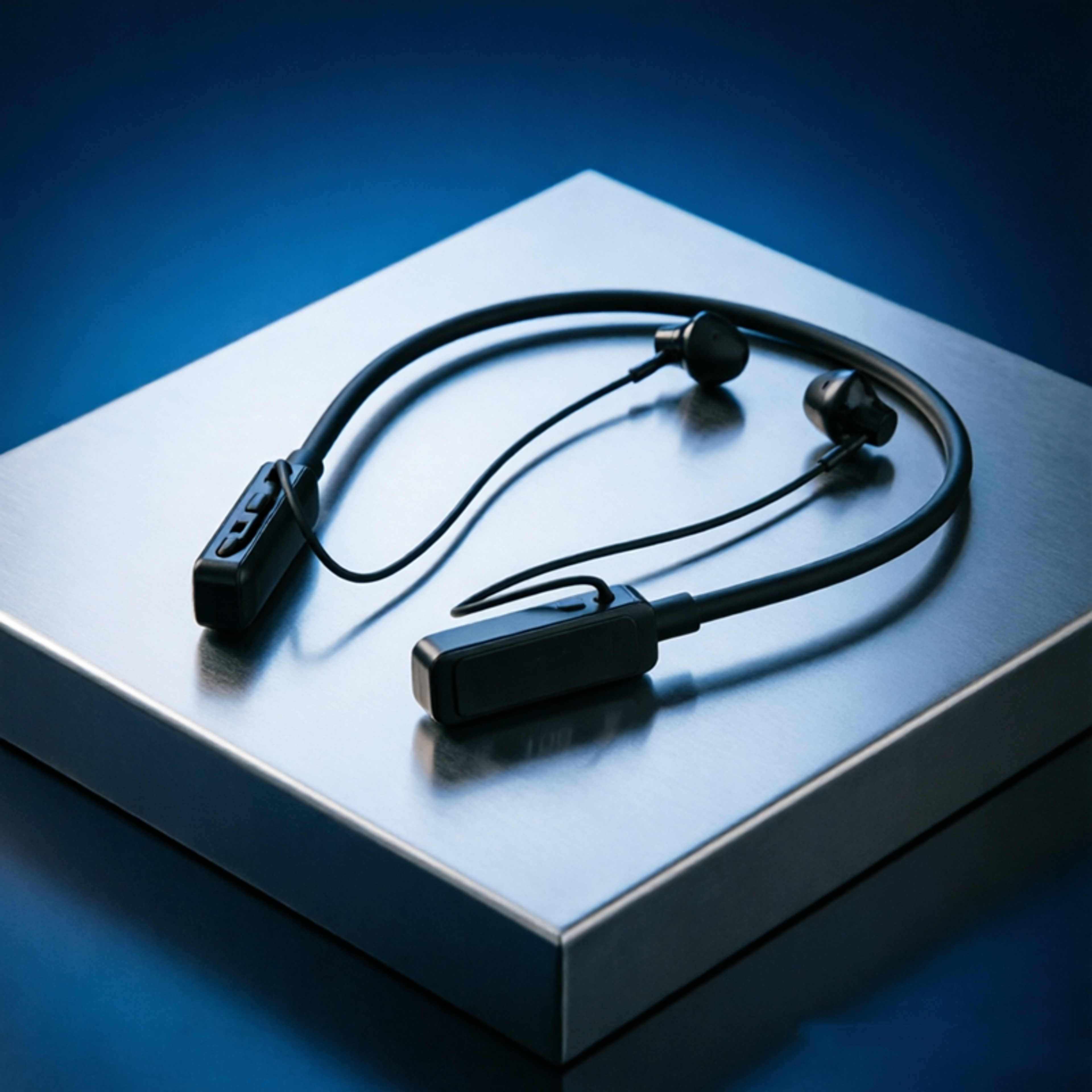 long endurance led bluetooth earphones wireless neckband headset for sports gaming