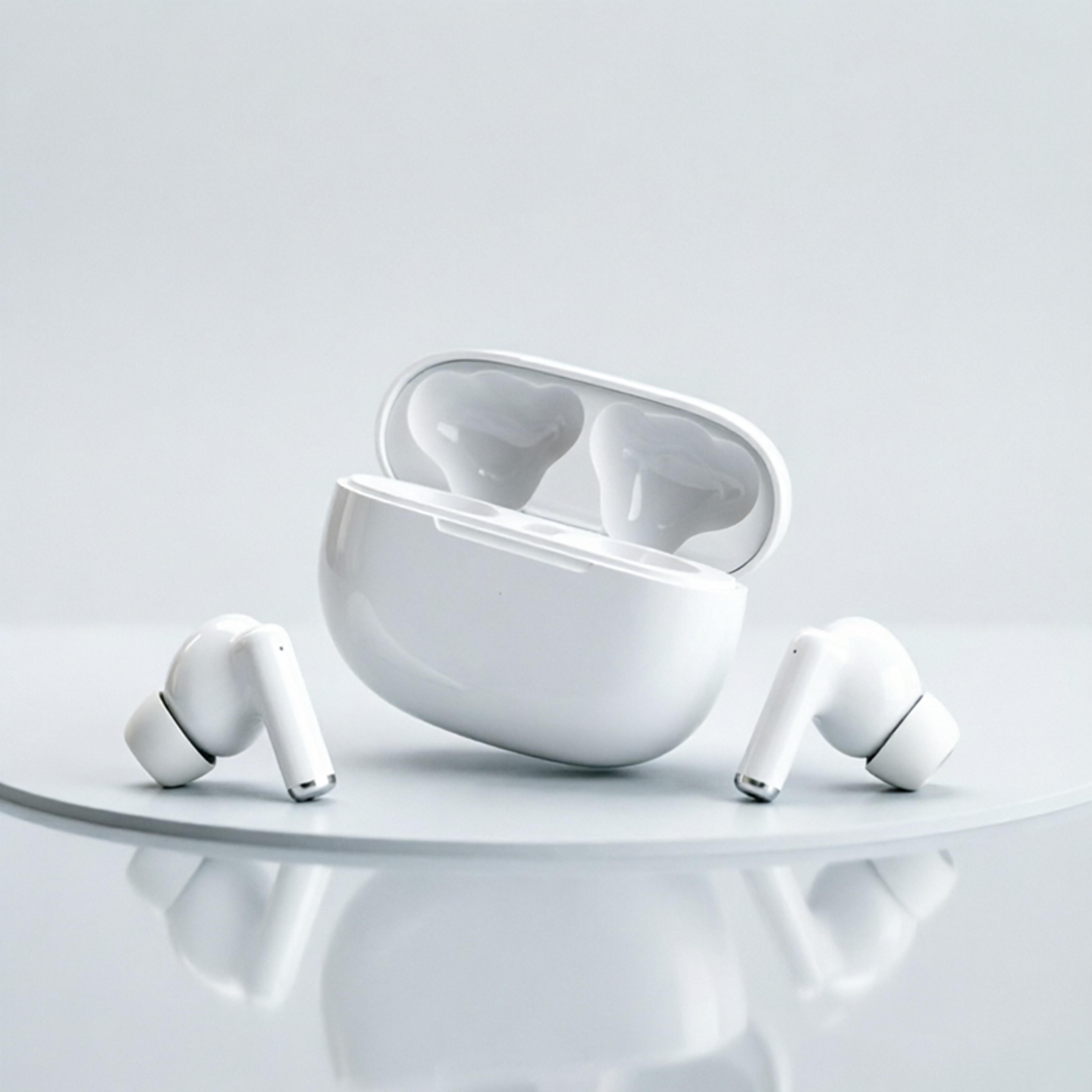 wireless bluetooth earbuds with noise cancelling mic and clear sound