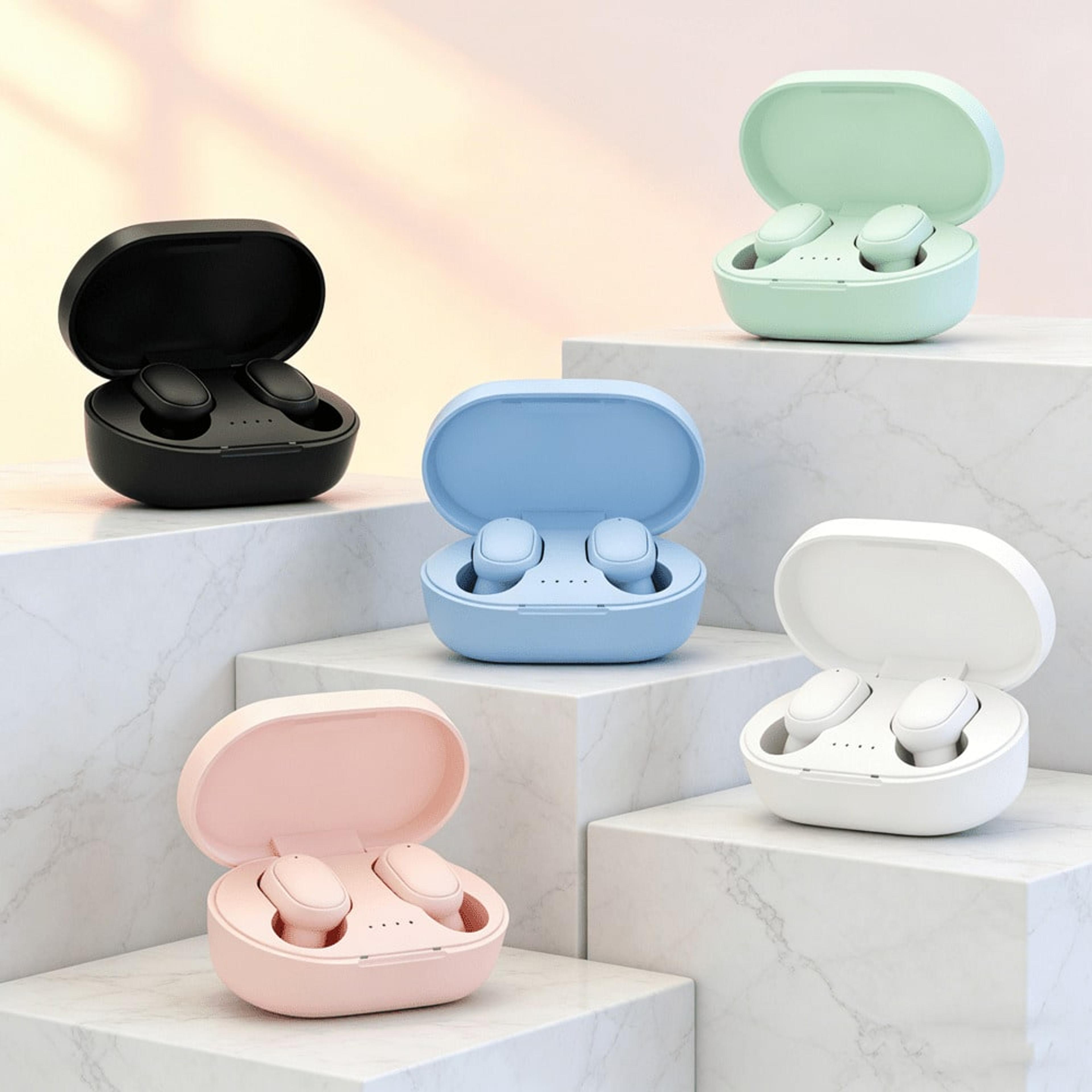 mini bluetooth wireless earbuds with mic for music calls and sports
