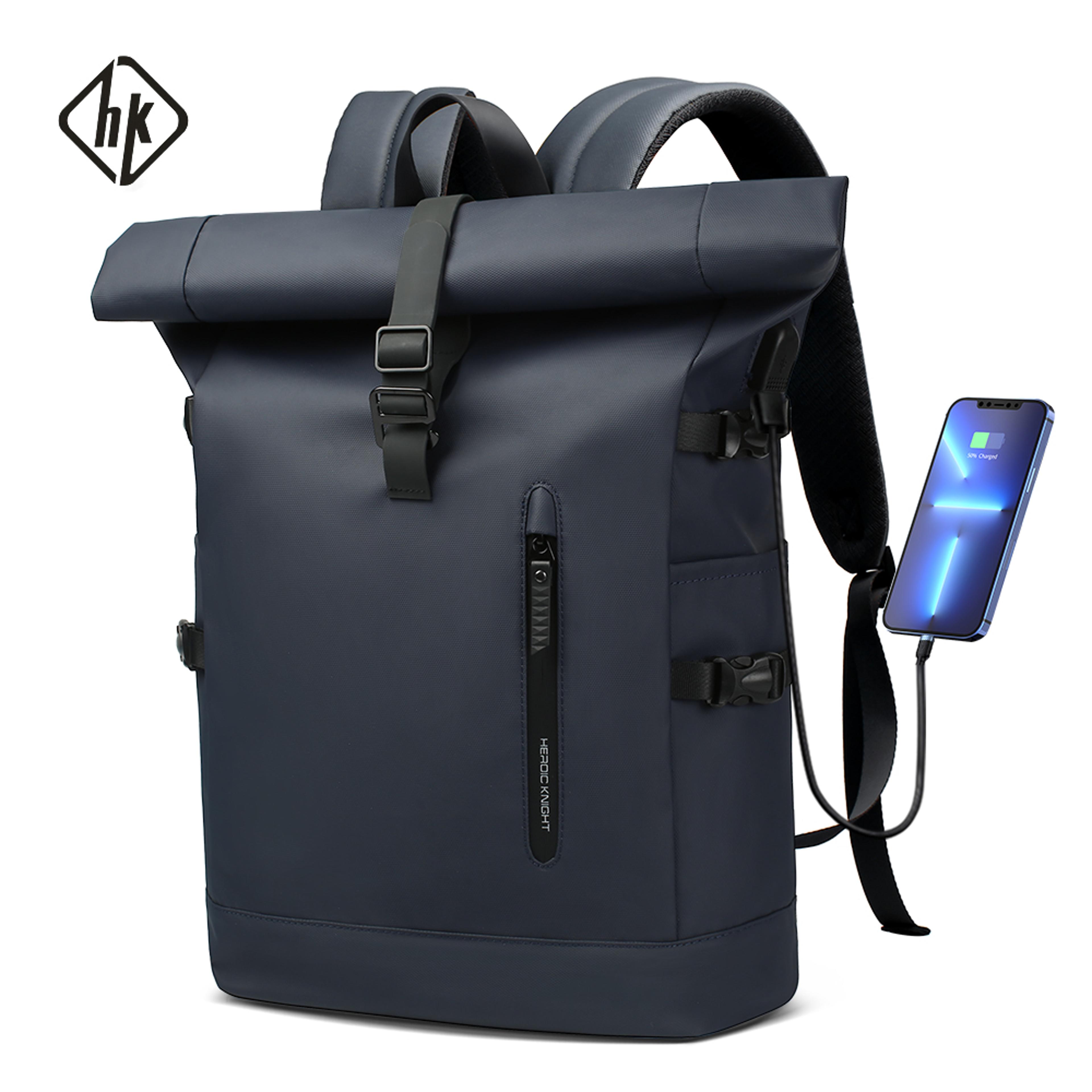 anti theft laptop backpack with usb port for travel business school