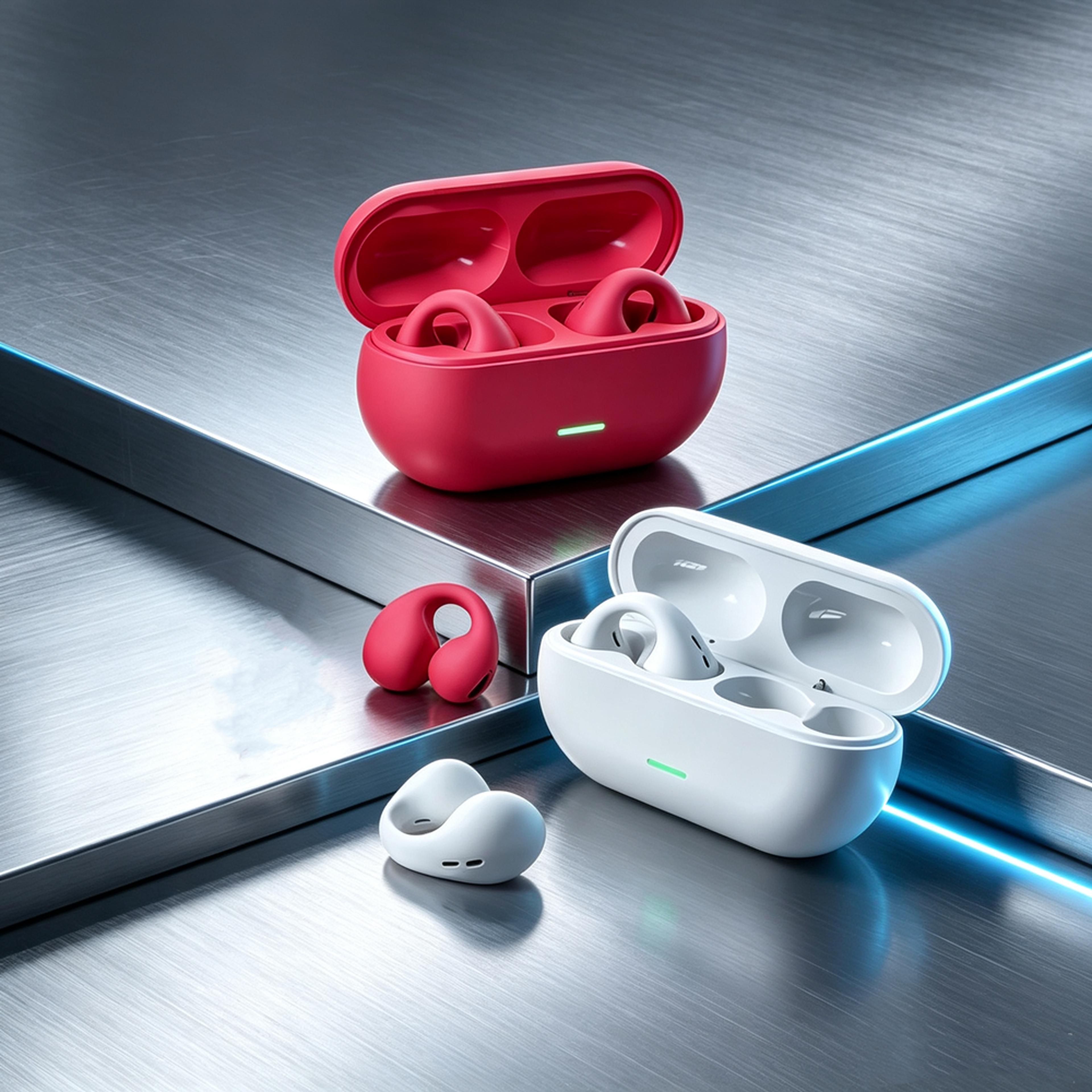 open ear bone conduction bluetooth earphones wireless headphones with long battery life