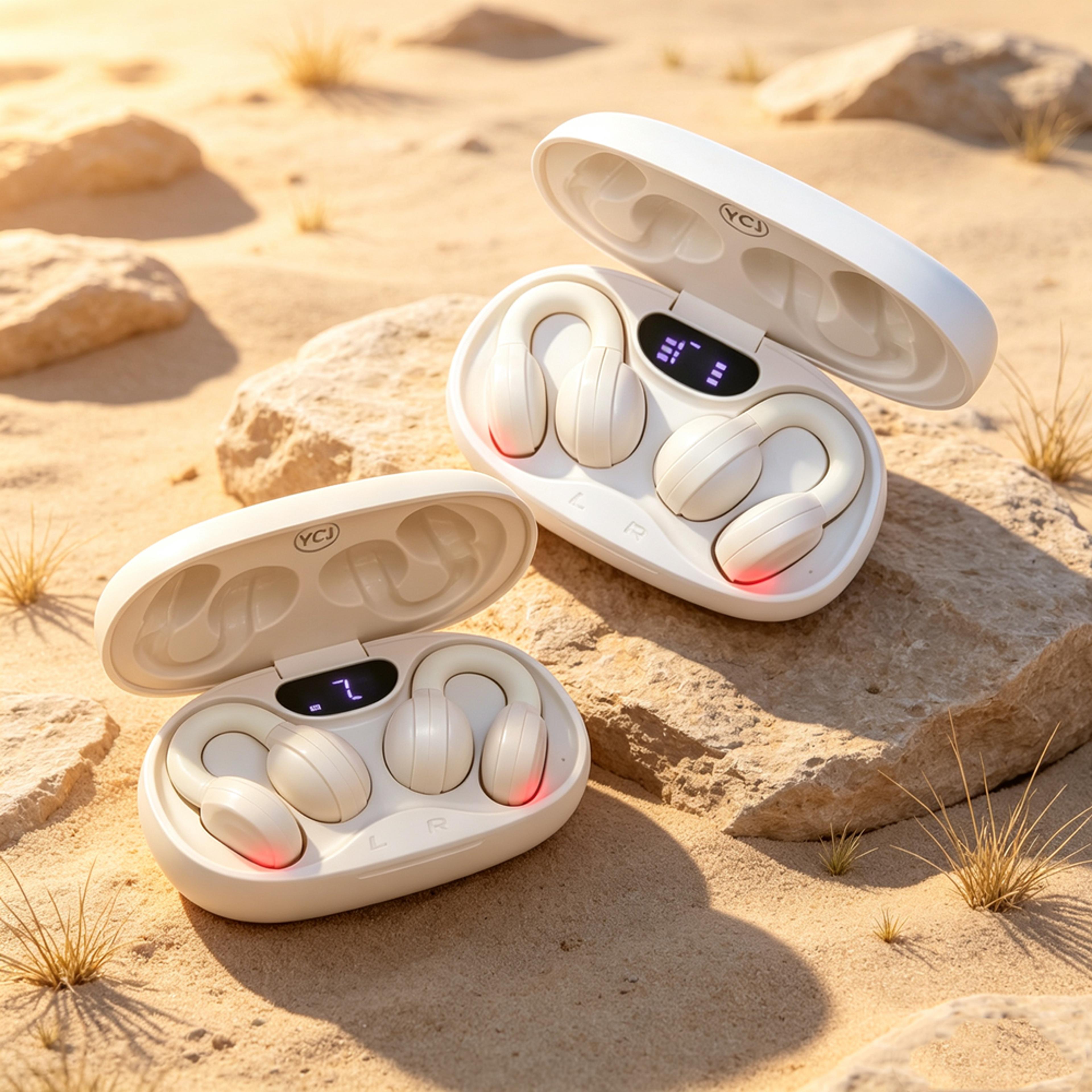 tws bluetooth earbuds with mute button wireless headphones for calls music and privacy