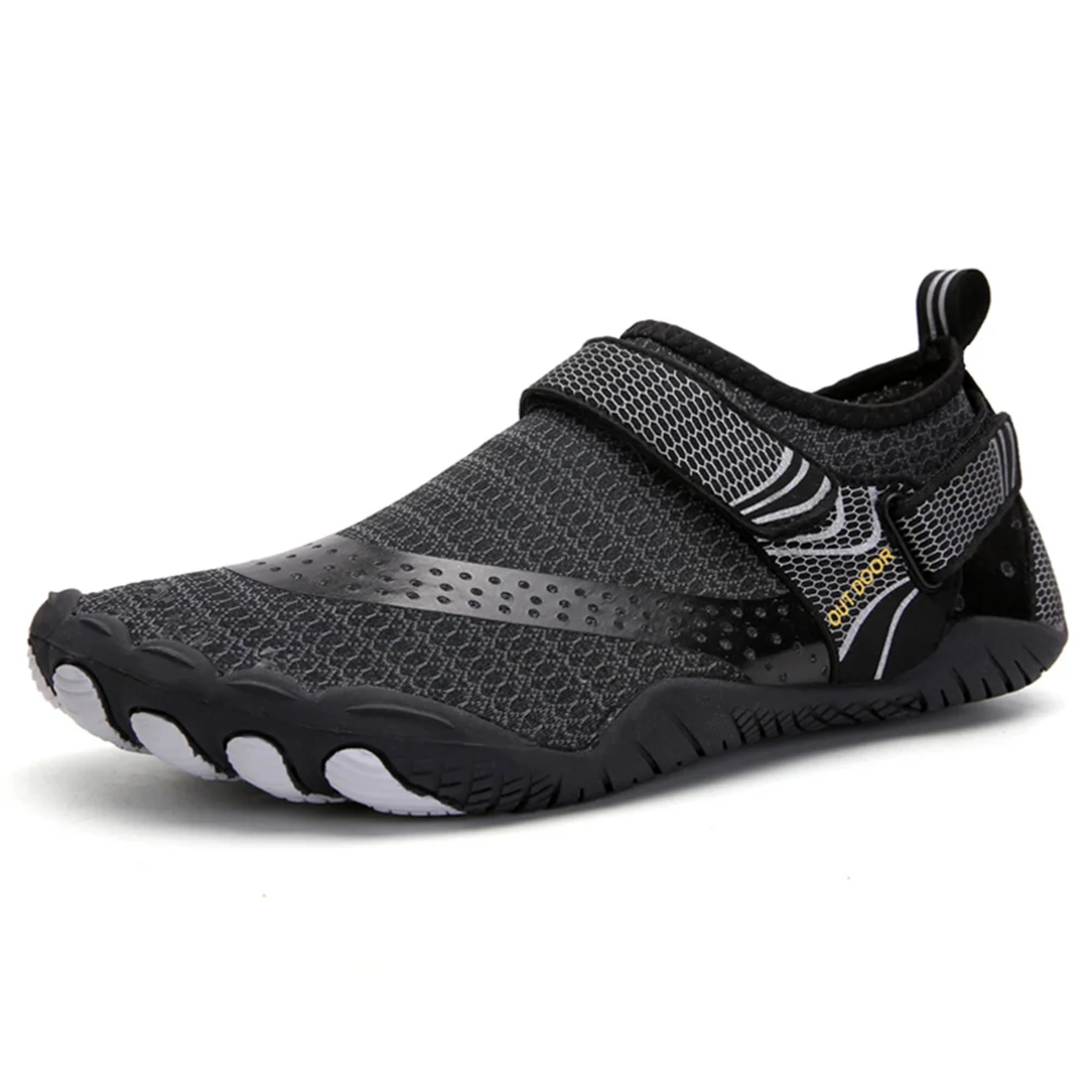 quick dry men women water shoes, non slip five finger aqua shoes, barefoot swimming, outdoor wading shoes, lightweight