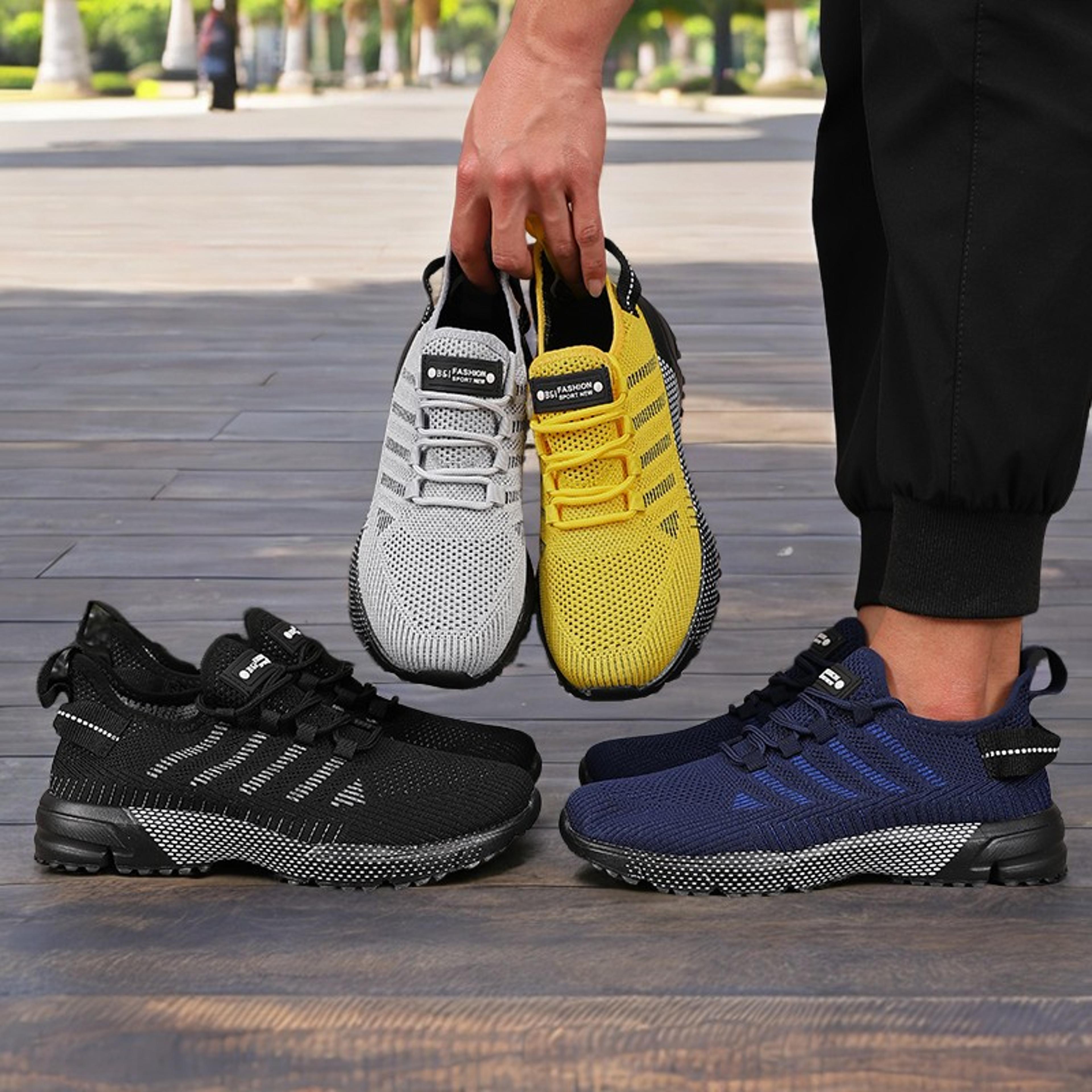 luxury male tenis masculino, new mens sneakers, lightweight breathable fashion running shoes, thick sole comfortable