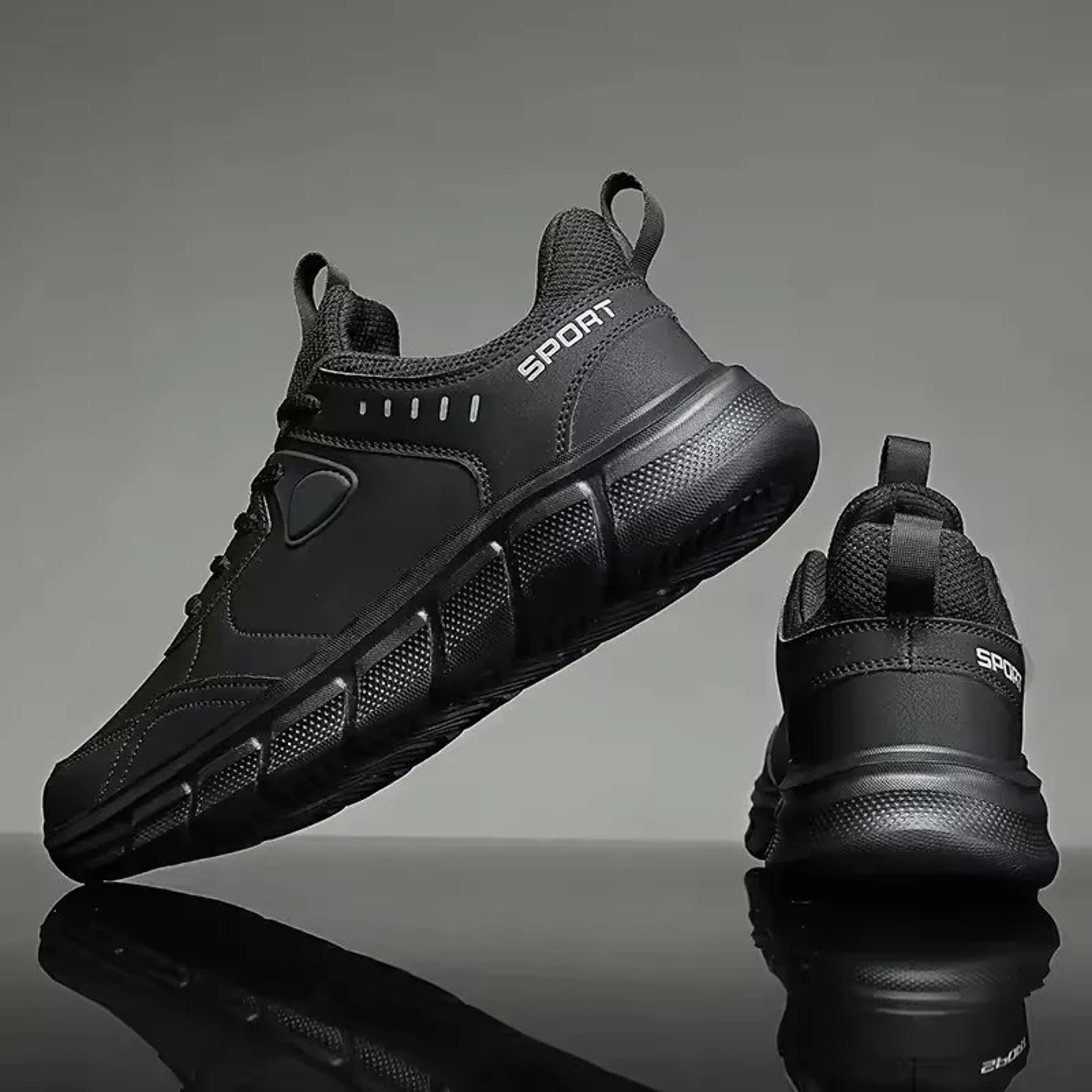 waterproof mens athletic sneakers, breathable casual walking shoes, non slip ear-resistant tenis masculino for comfort