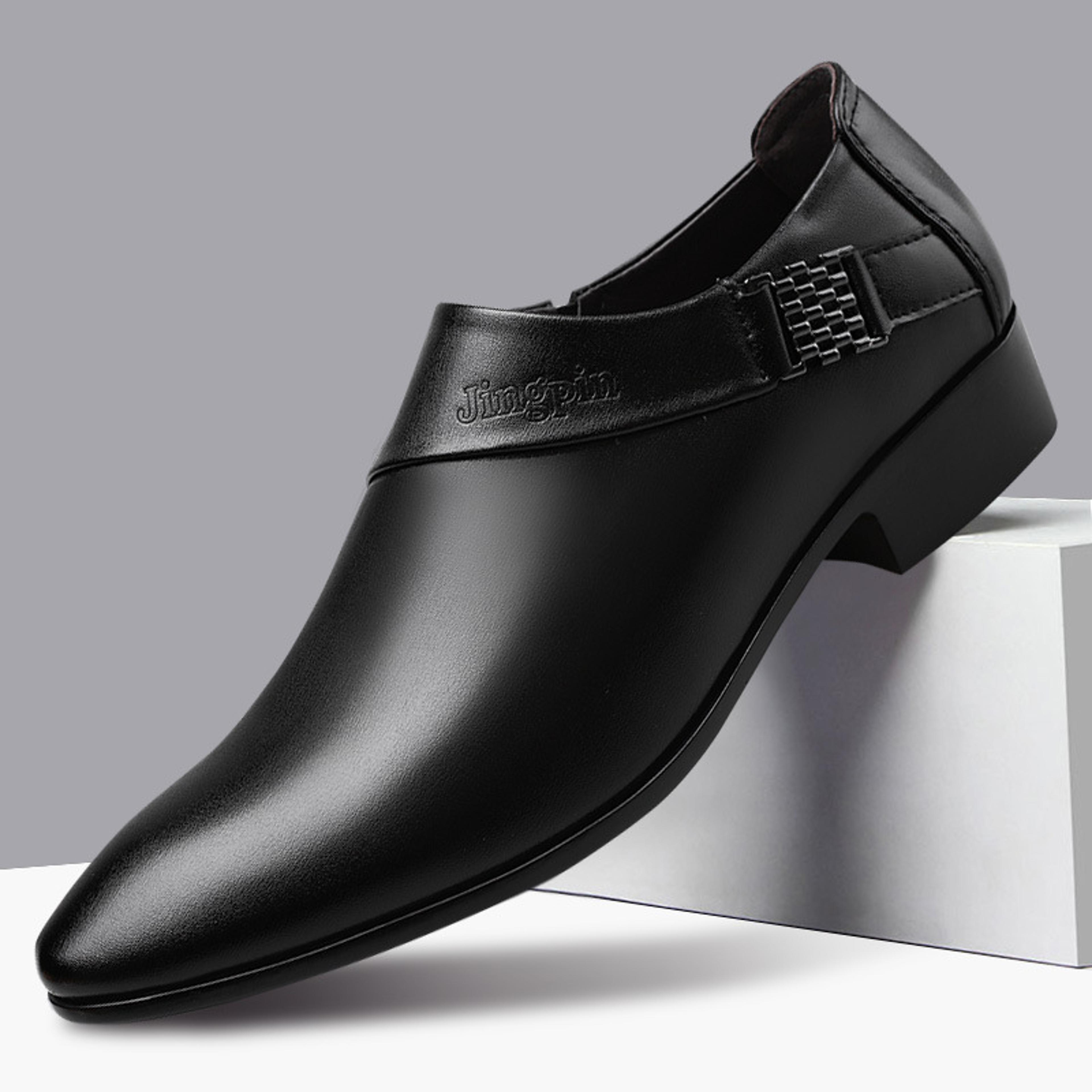 luxury oxfords leather shoes for men, elegant mens dress shoes for office, wedding & formal events
