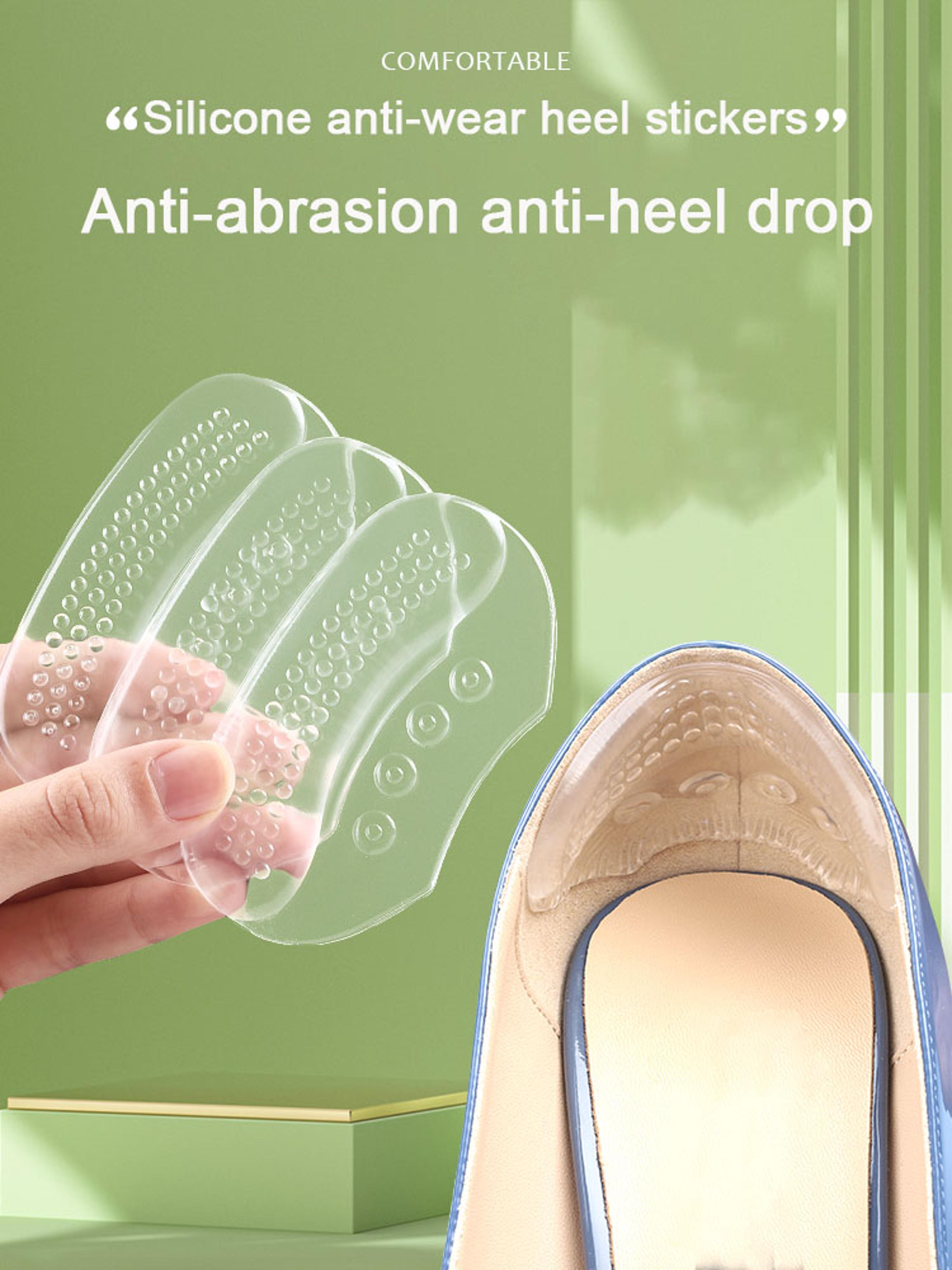 gel heel cups, silicone heel sticker protectors, anti-slip shoe pads for high heels and sneakers