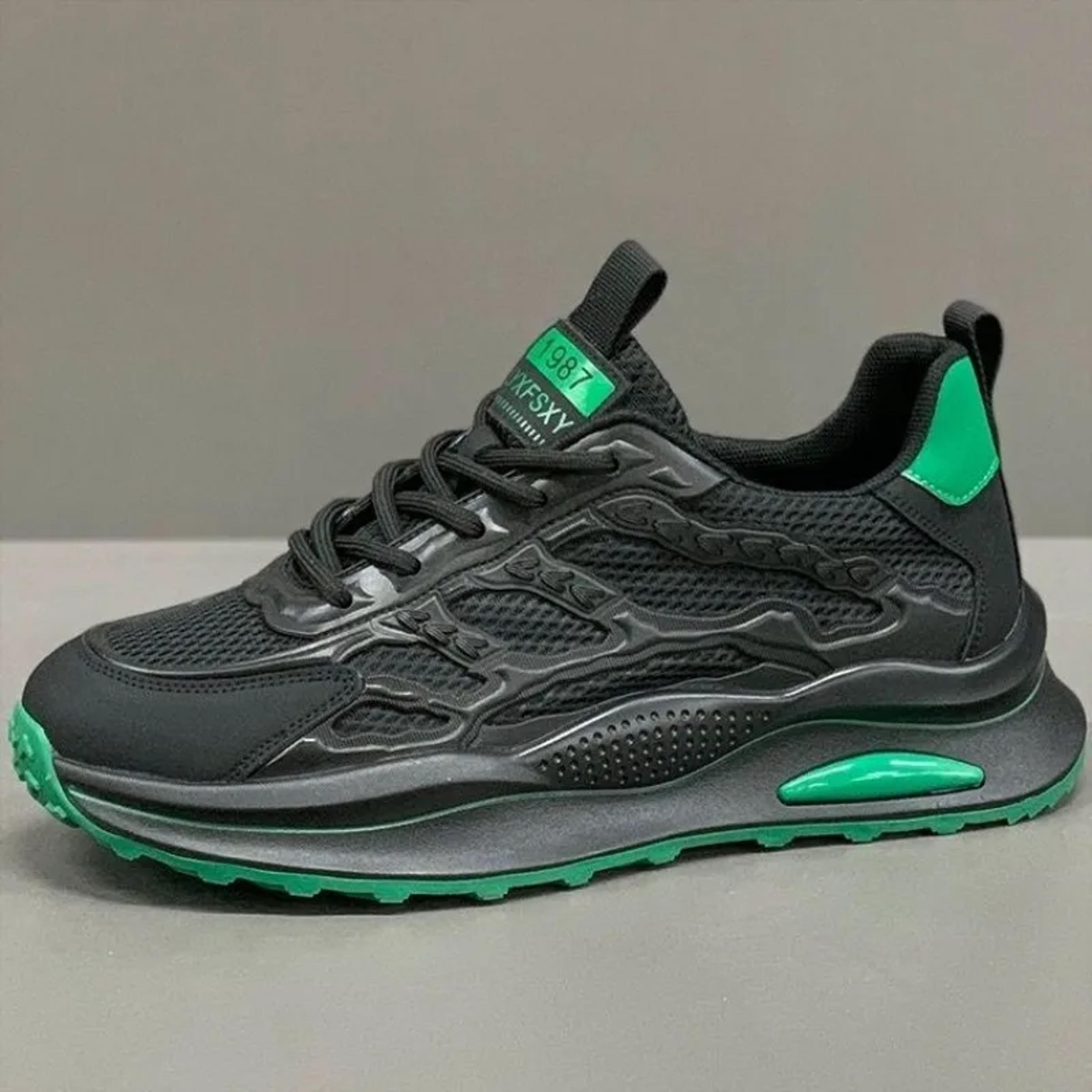 breathable mesh mens casual running shoes summer comfort soft bottom fashion sneakers thick sole light shoes