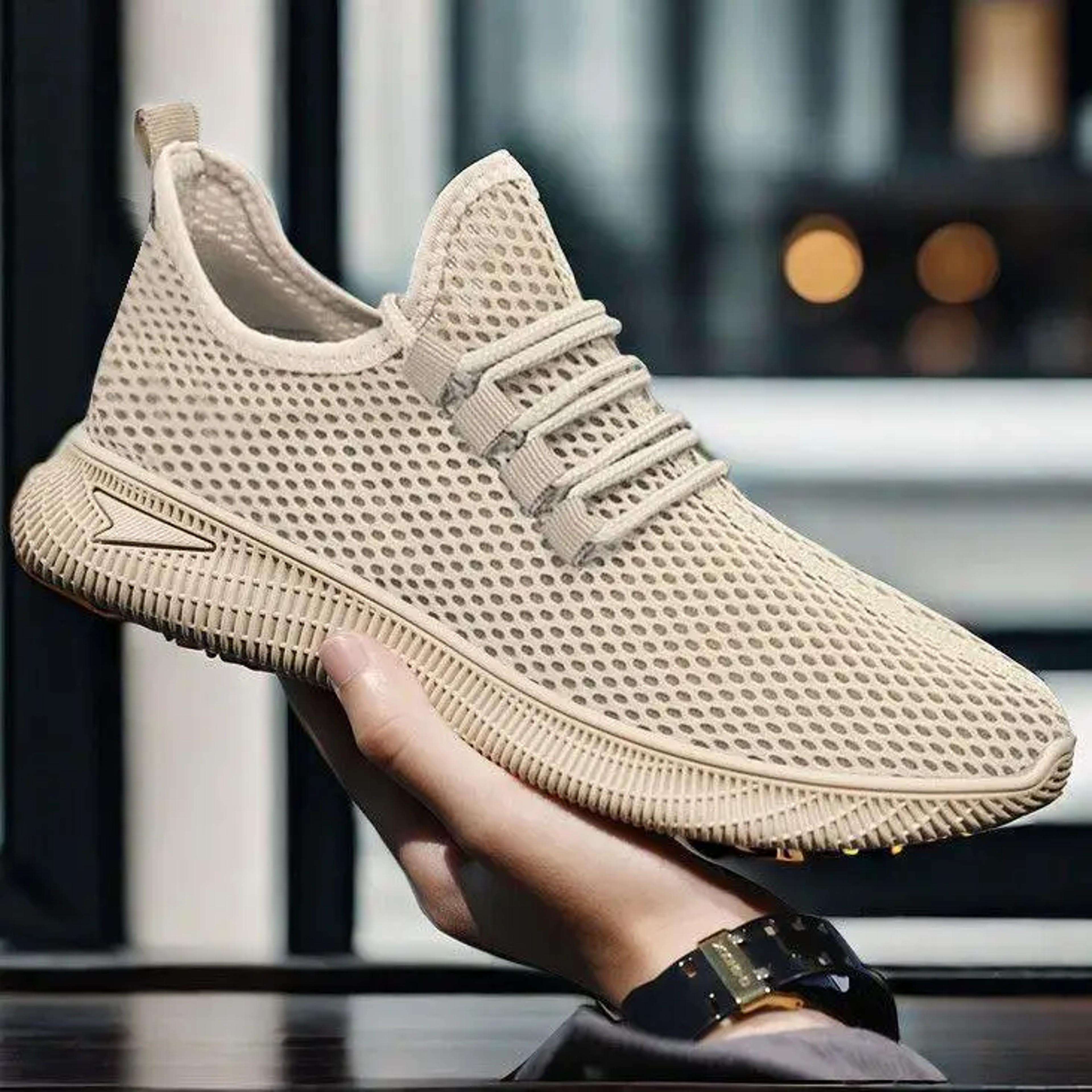 spring summer men's outdoor sport shoes breathable soft bottom anti-slip casual pvc wear-resistant new style