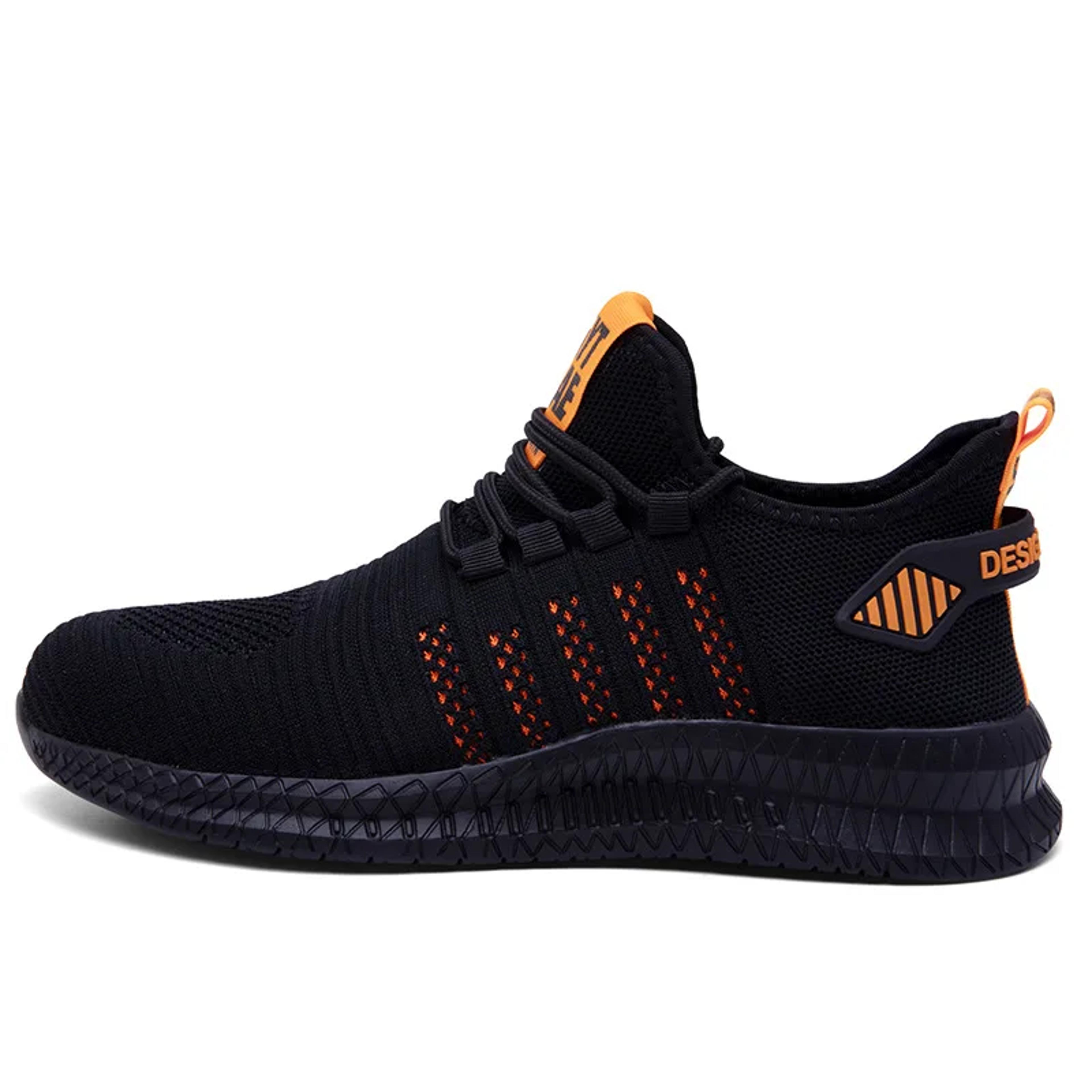 breathable work safety shoes new summer mens and womens sports shoes anti-puncture steel head durable protective shoes