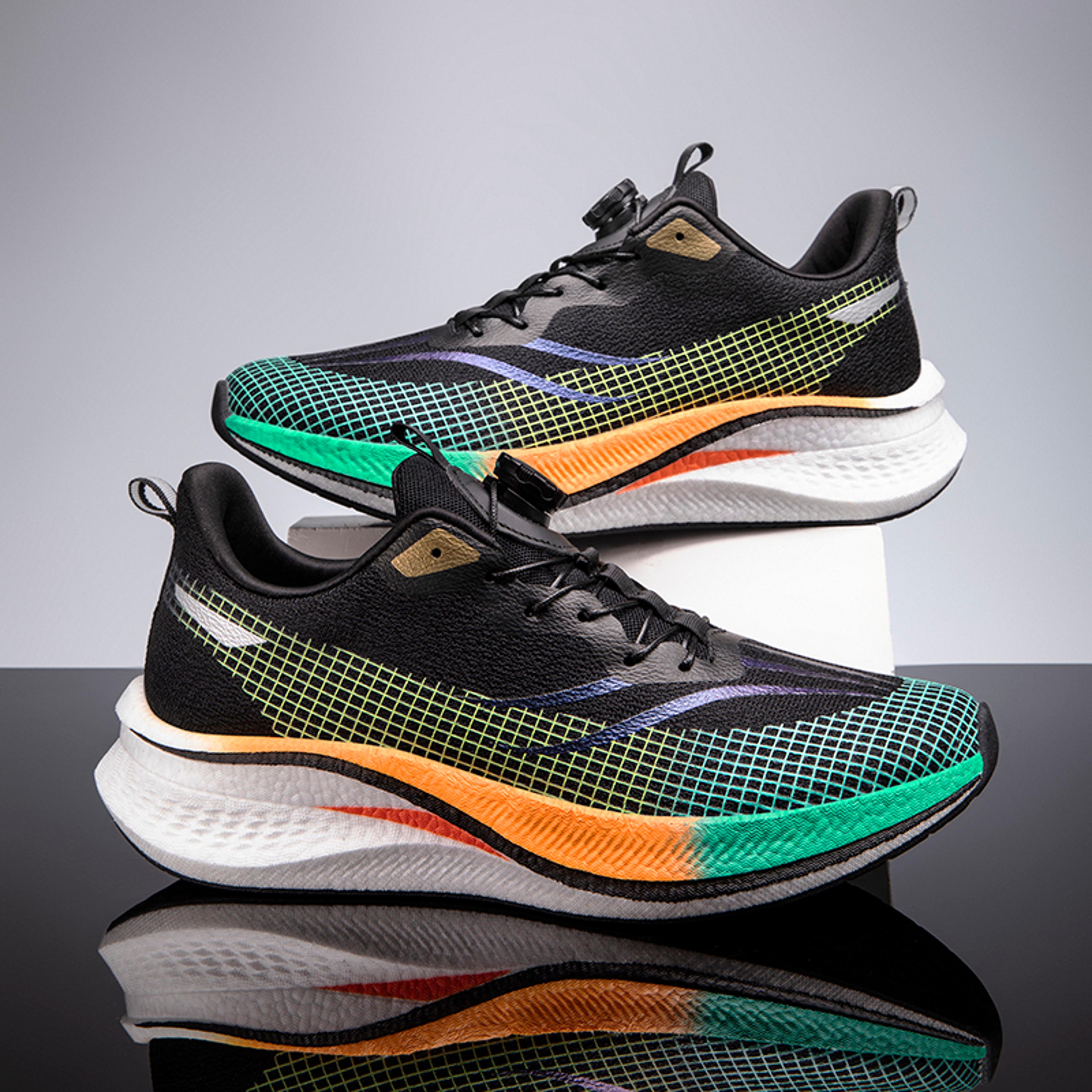 lightweight marathon carbon plate air cushion women's comfortable running sneakers breathable men sports shoes
