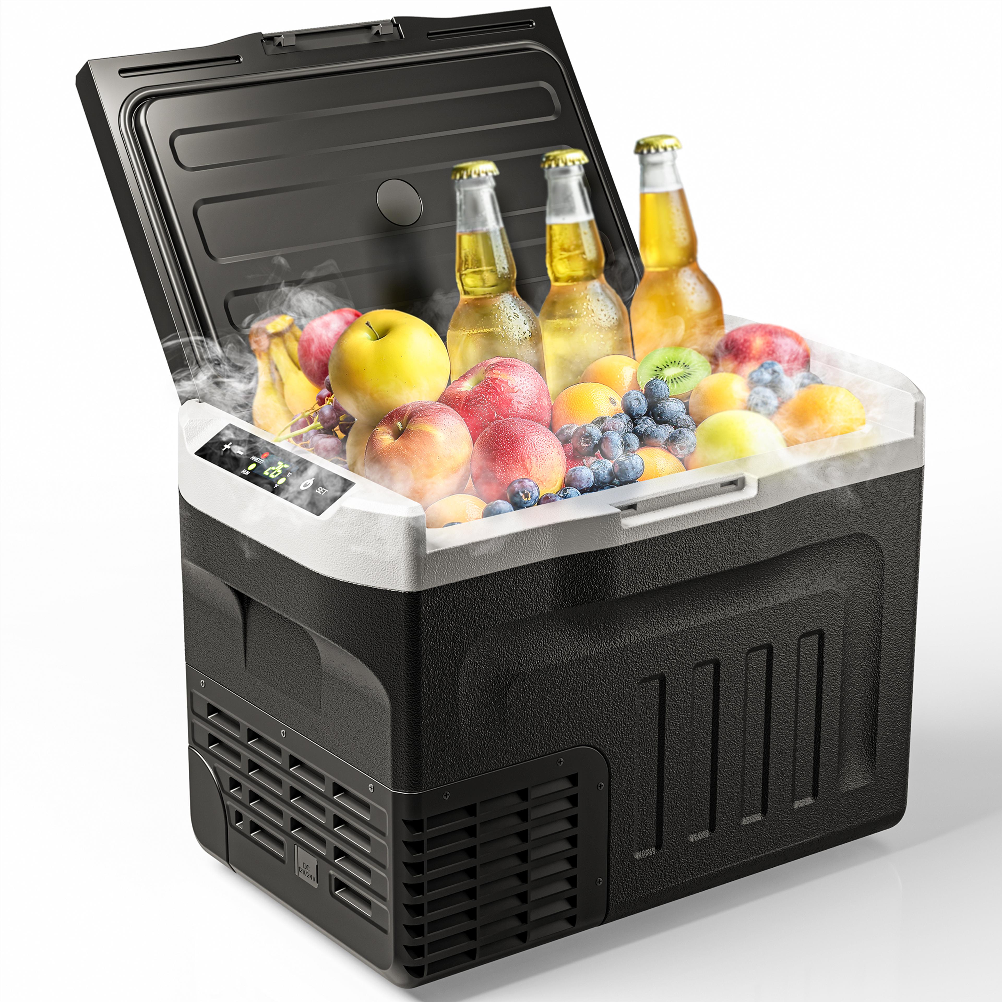 car portable refrigerator, outdoor freezer, electric cooler, for camping, bbq, travel