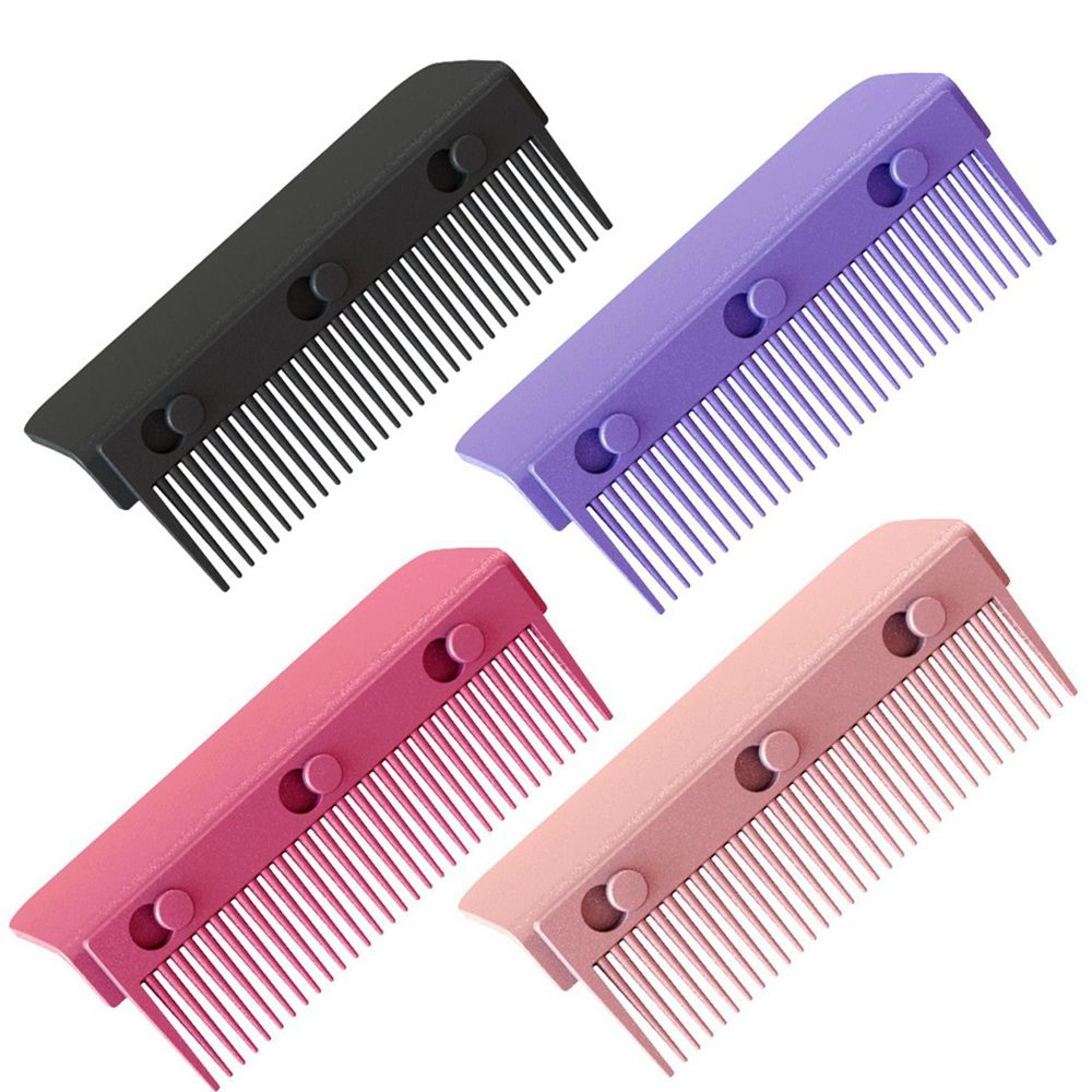 flat iron comb attachment hair straightener comb reusable grip comb clip on disassemble washable nimble comb hair styling tool