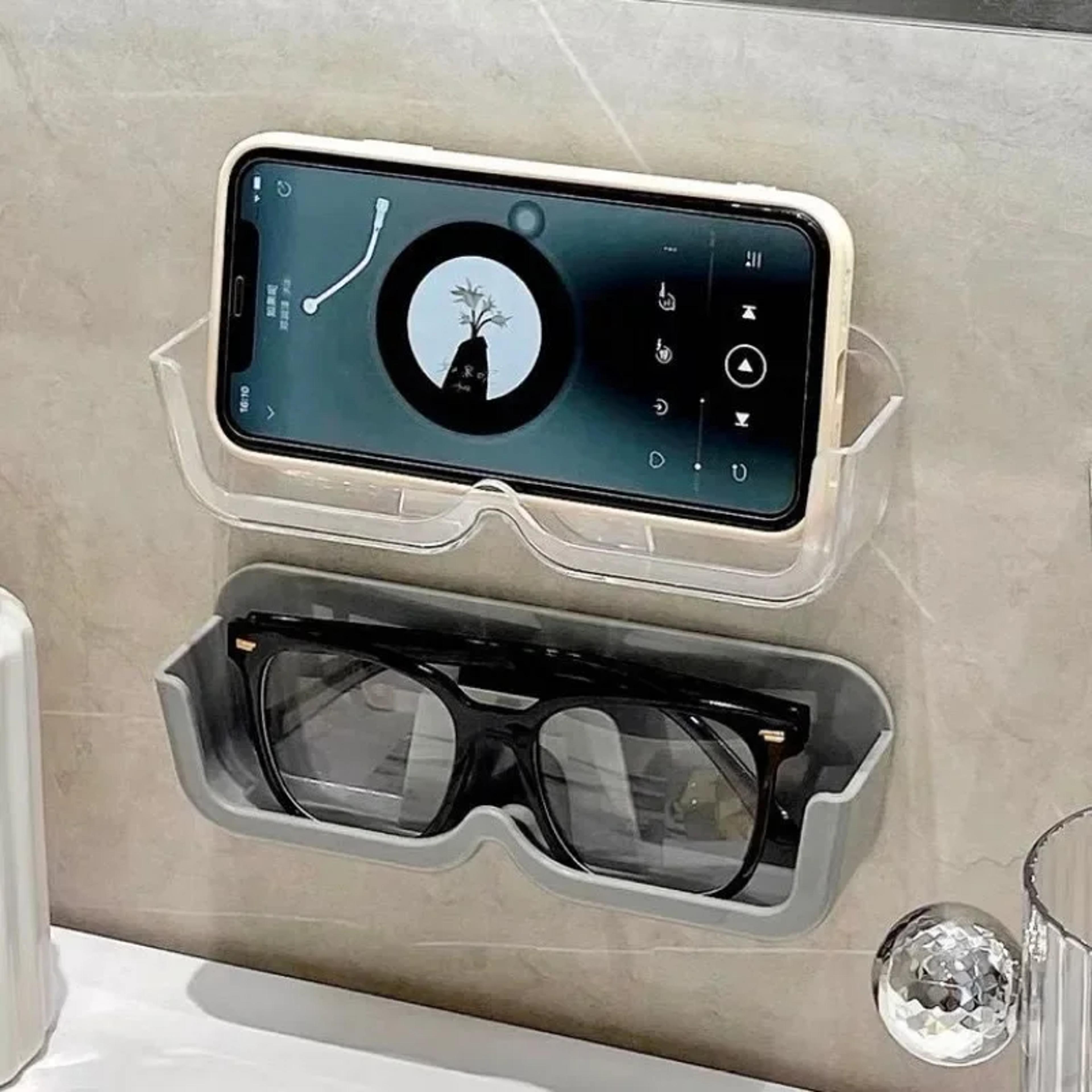 glasses storage rack, sunglasses display rack, wall-mounted and wardrobe organizer