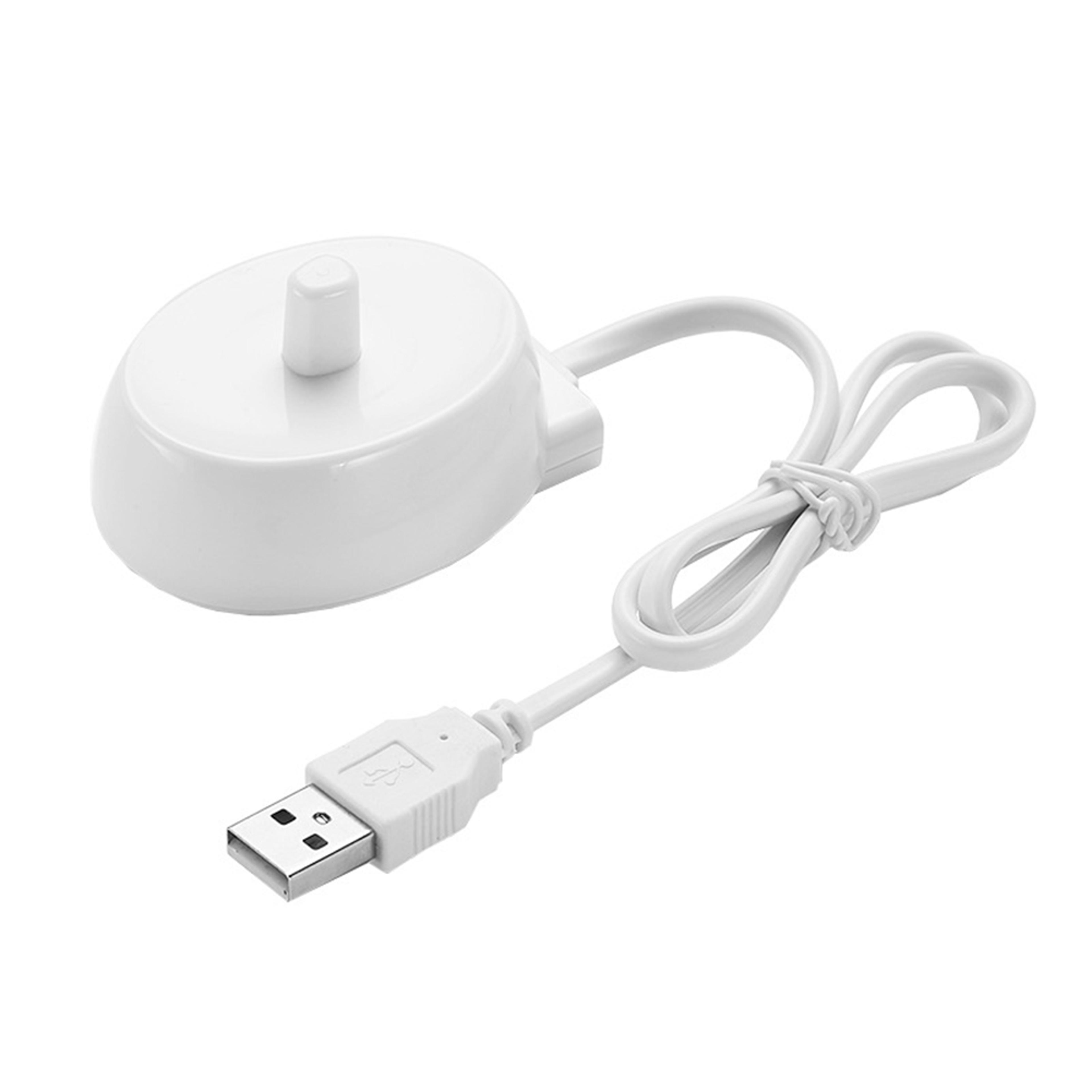 universal electric toothbrush charger, lightweight portable charging cradle, abs self-control for oral care