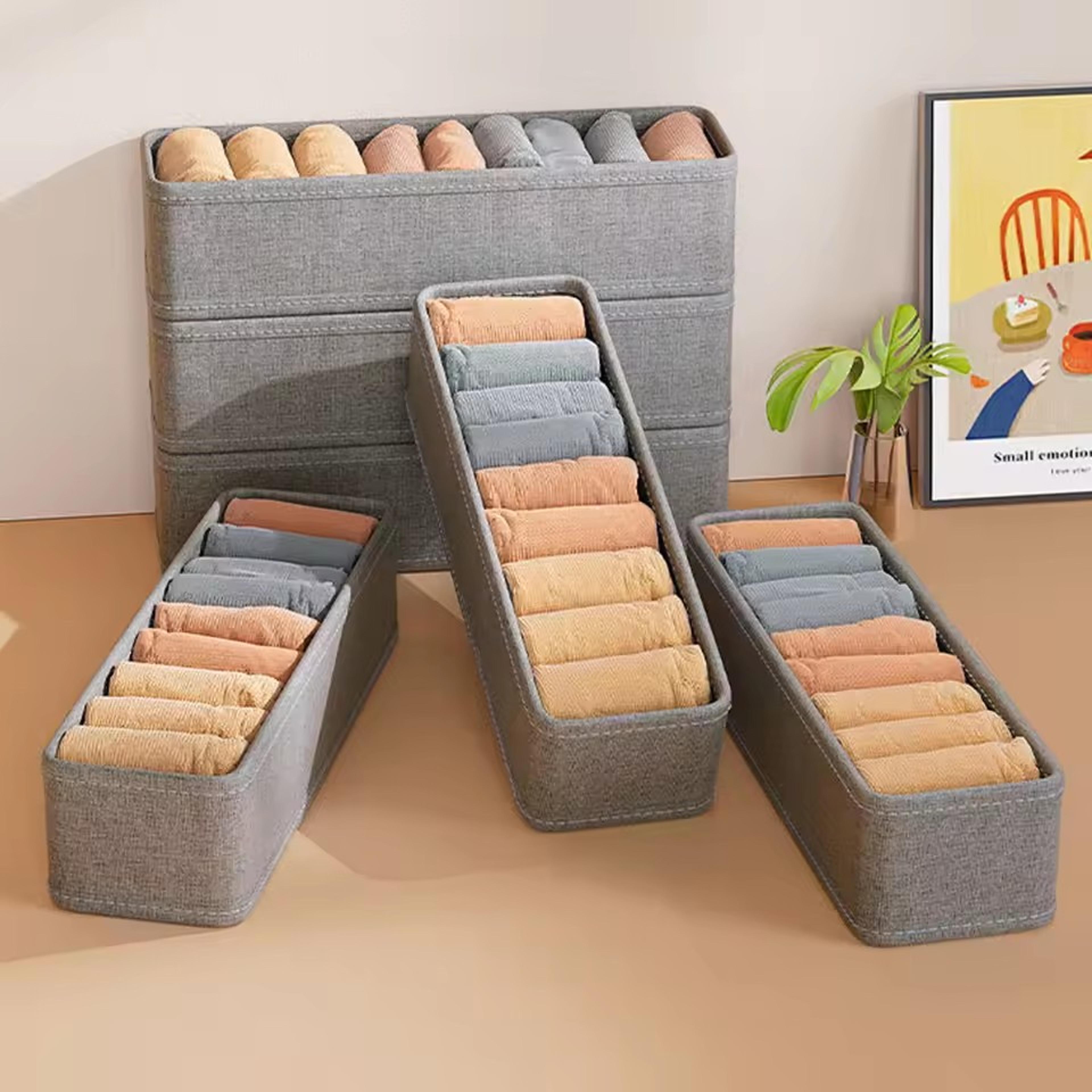 drawer wardrobe storage organizers, cabinet drawer clothes storage box, t shirts jeans underwear pants organizer box