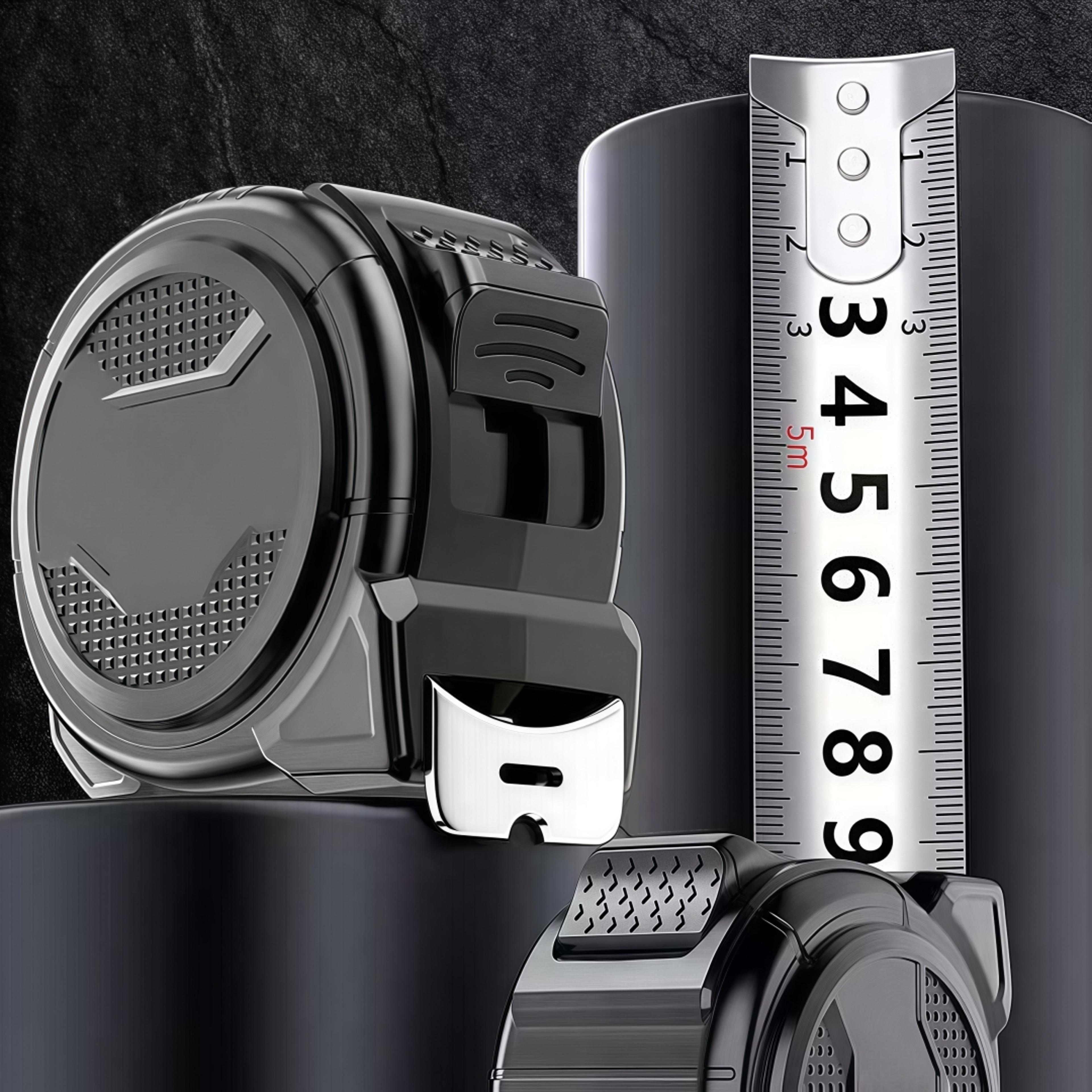 stainless steel tape measure, high precision, retractable ruler for woodworking and home use