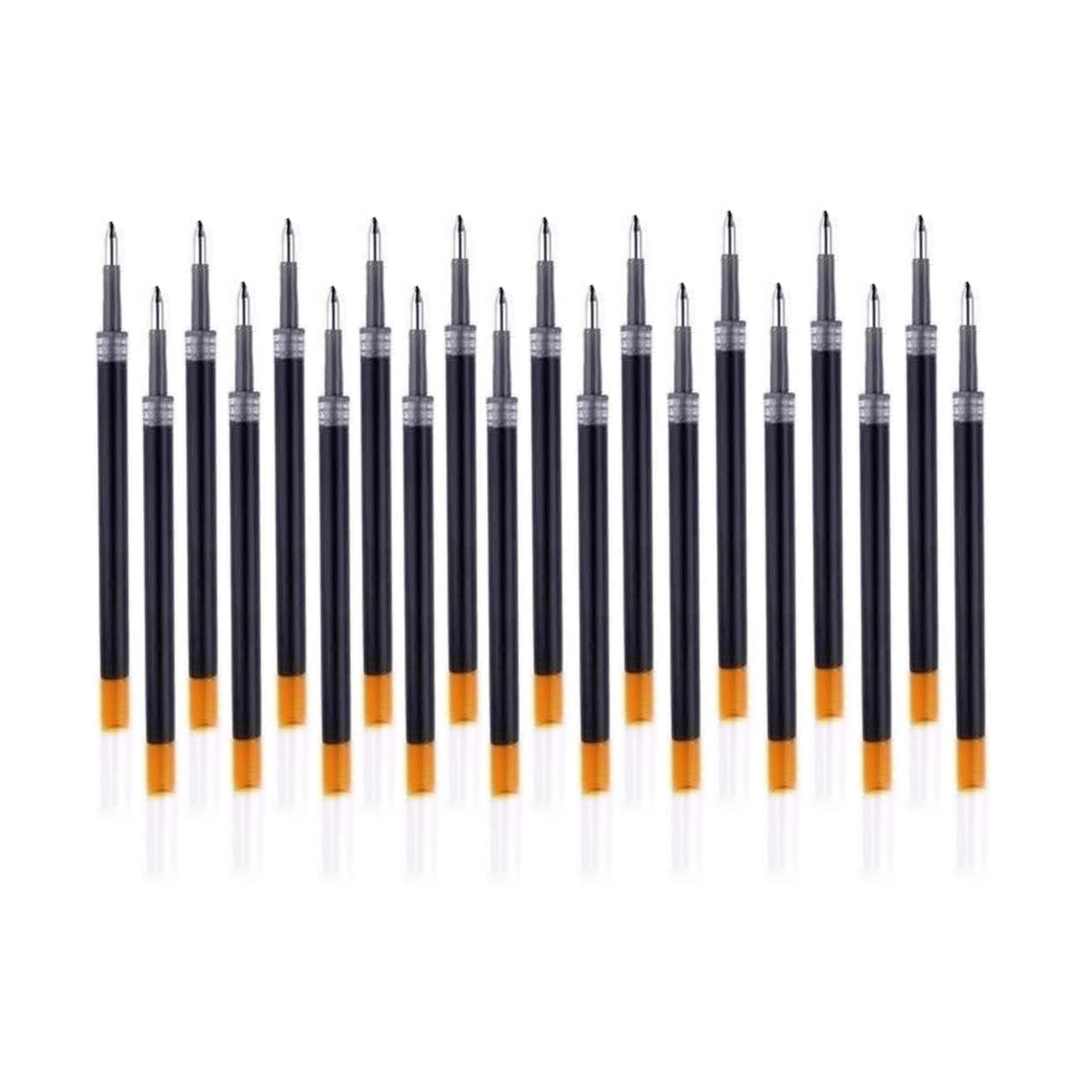 gel pen refills, ink colors red blue black, writing point, refill for school office stationery supplies