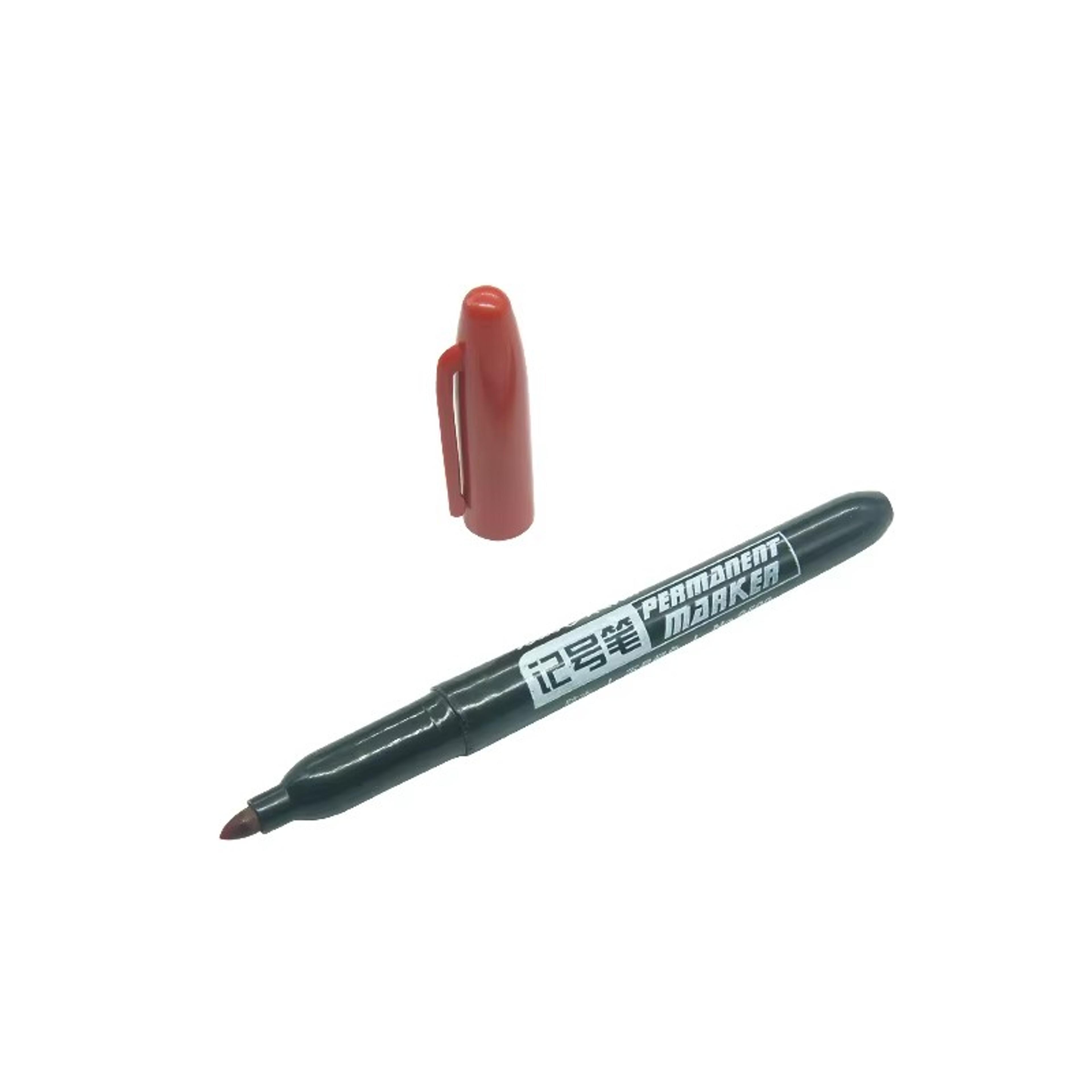 permanent marker pen, manga drawing markers, black, blue, red, waterproof ink, sketch pes, stationery, art school supply