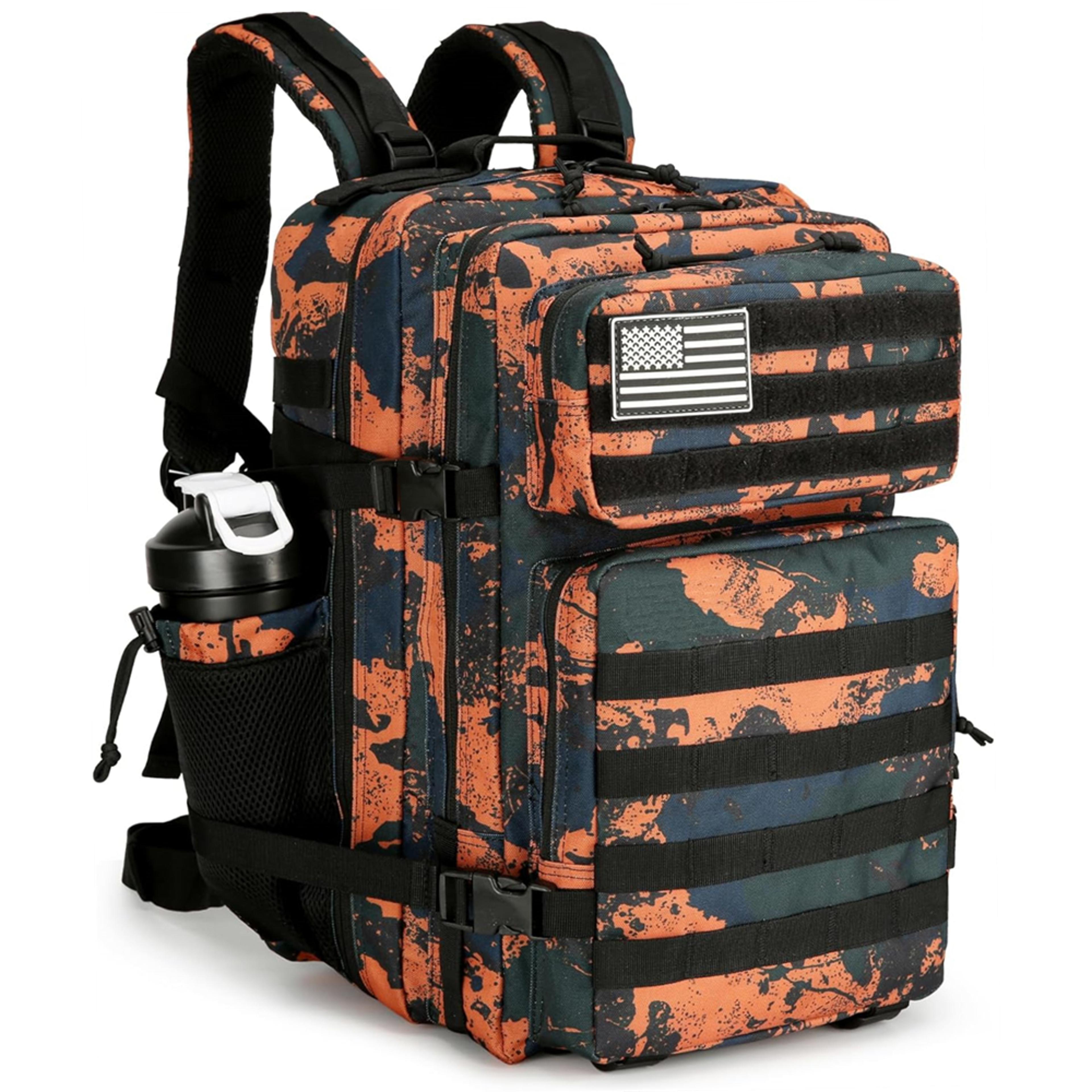 large tactical backpack hiking bag, outdoor sport backpack, waterproof climbing rucksack, camping hiking bag mochila