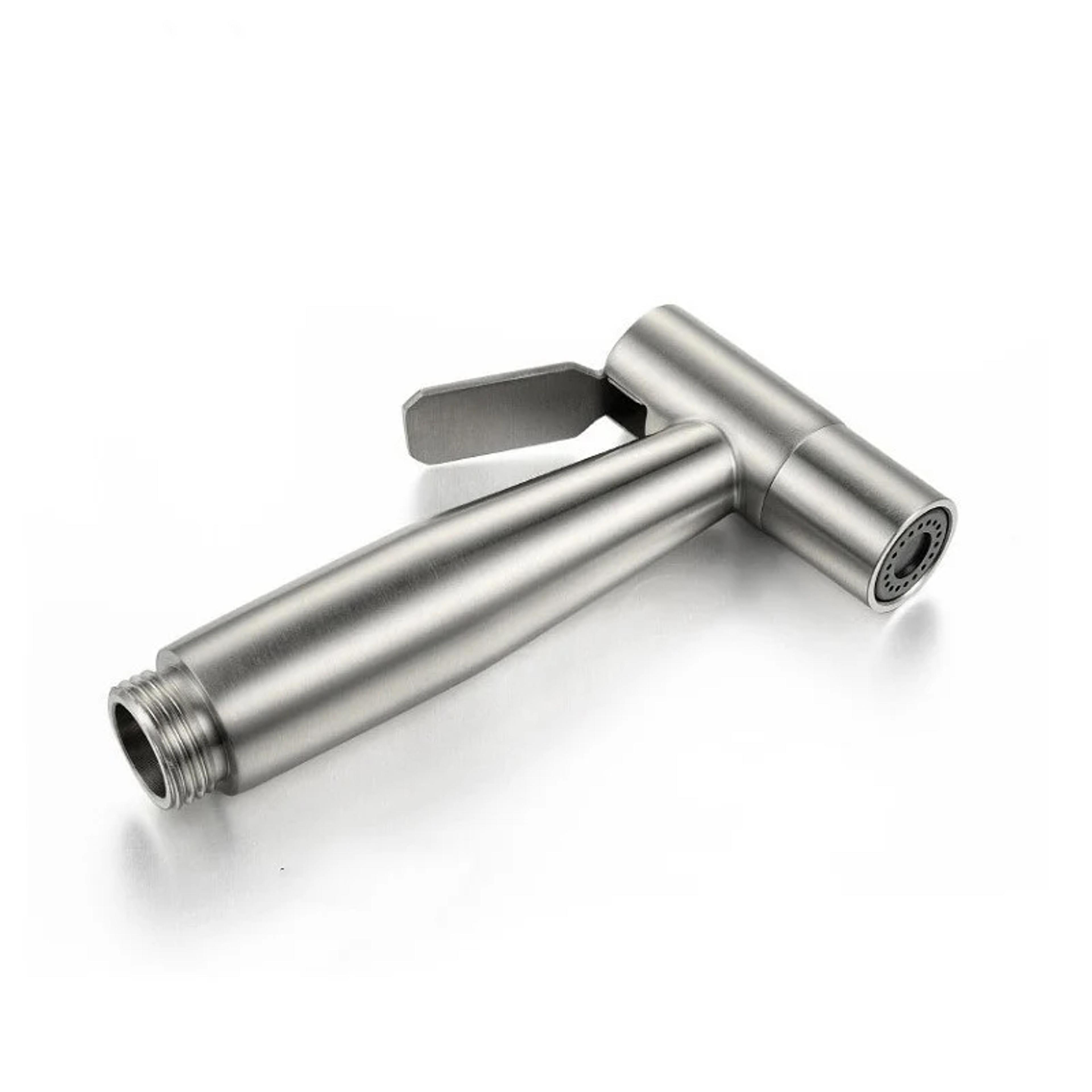 stainless steel portable toilet spray gun, bathroom flushing device, outdoor cleaning booster for seat
