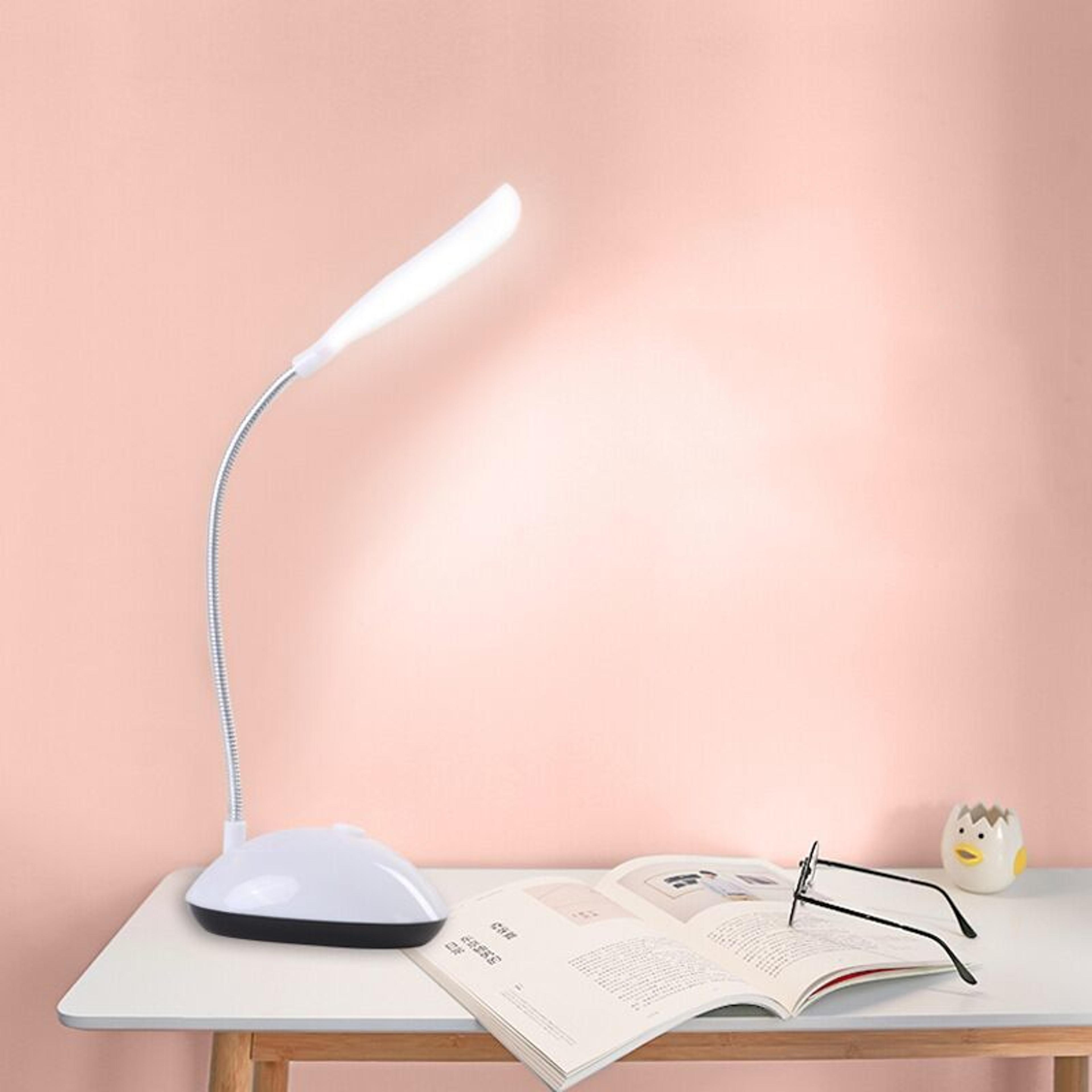 led folding table lamp, battery powered reading light, eye protection, night lamp for bedroom, bedside, and study desk