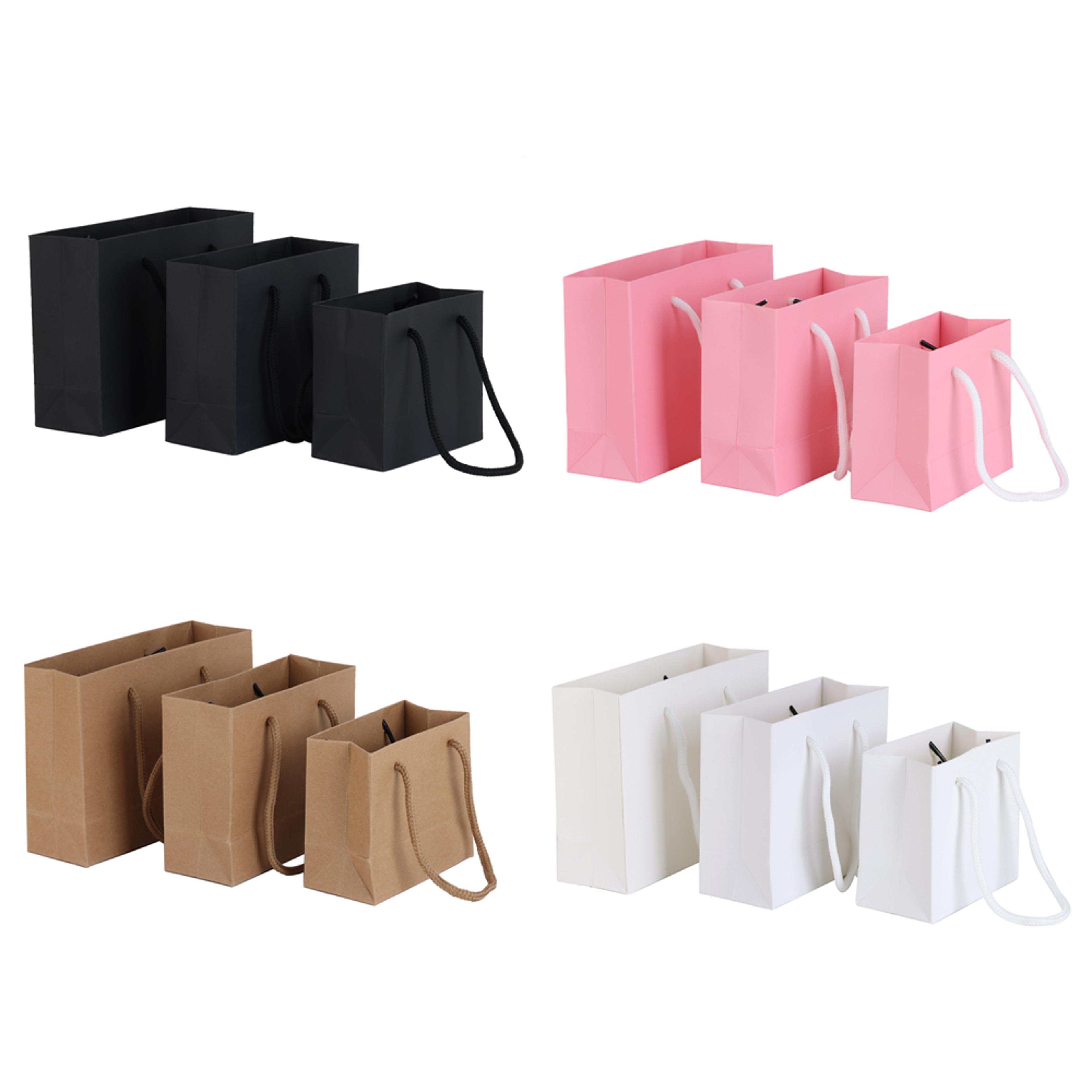 simple portable gift bag, hardpaper jewelry packaging bag, business wholesale gift bag for packaging and gift-giving