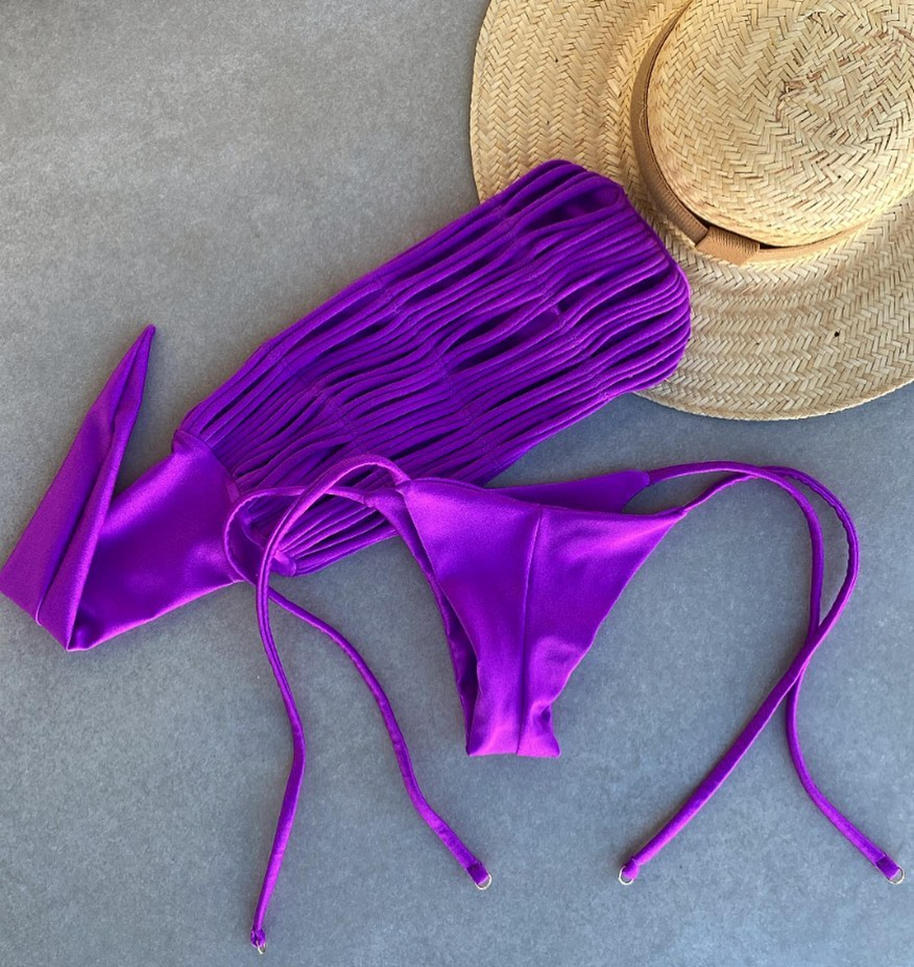 new bandage stripes brazilian bikini swimsuit two piece set sexy lace up womens swimwear beachwear summer