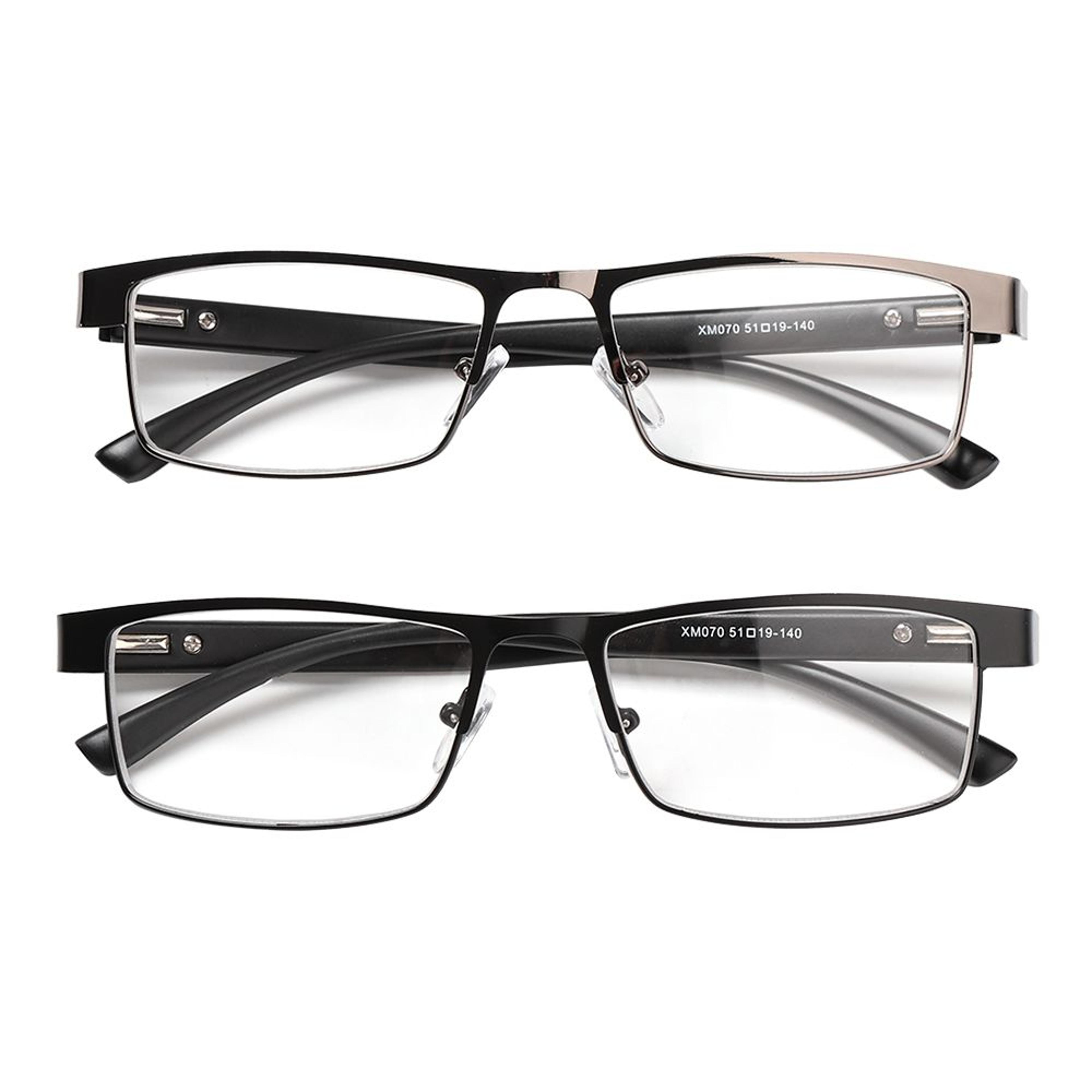 titanium alloy reading glasses for men, non-spherical lenses, retro prescription eyeglasses, coated