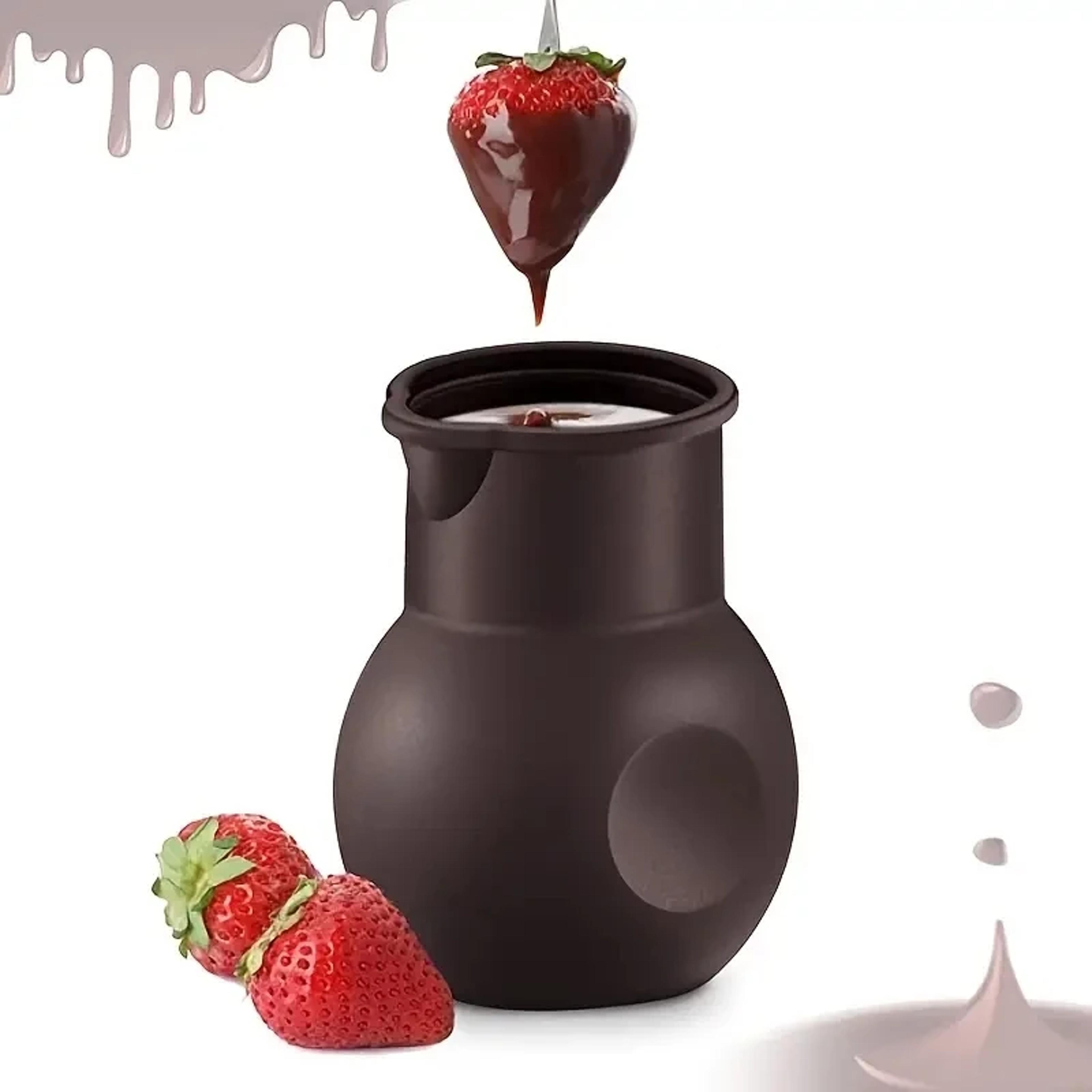 silicone chocolate melting pot, butter heat milk pourer, jug for baking tools, butter sauce milk kettle