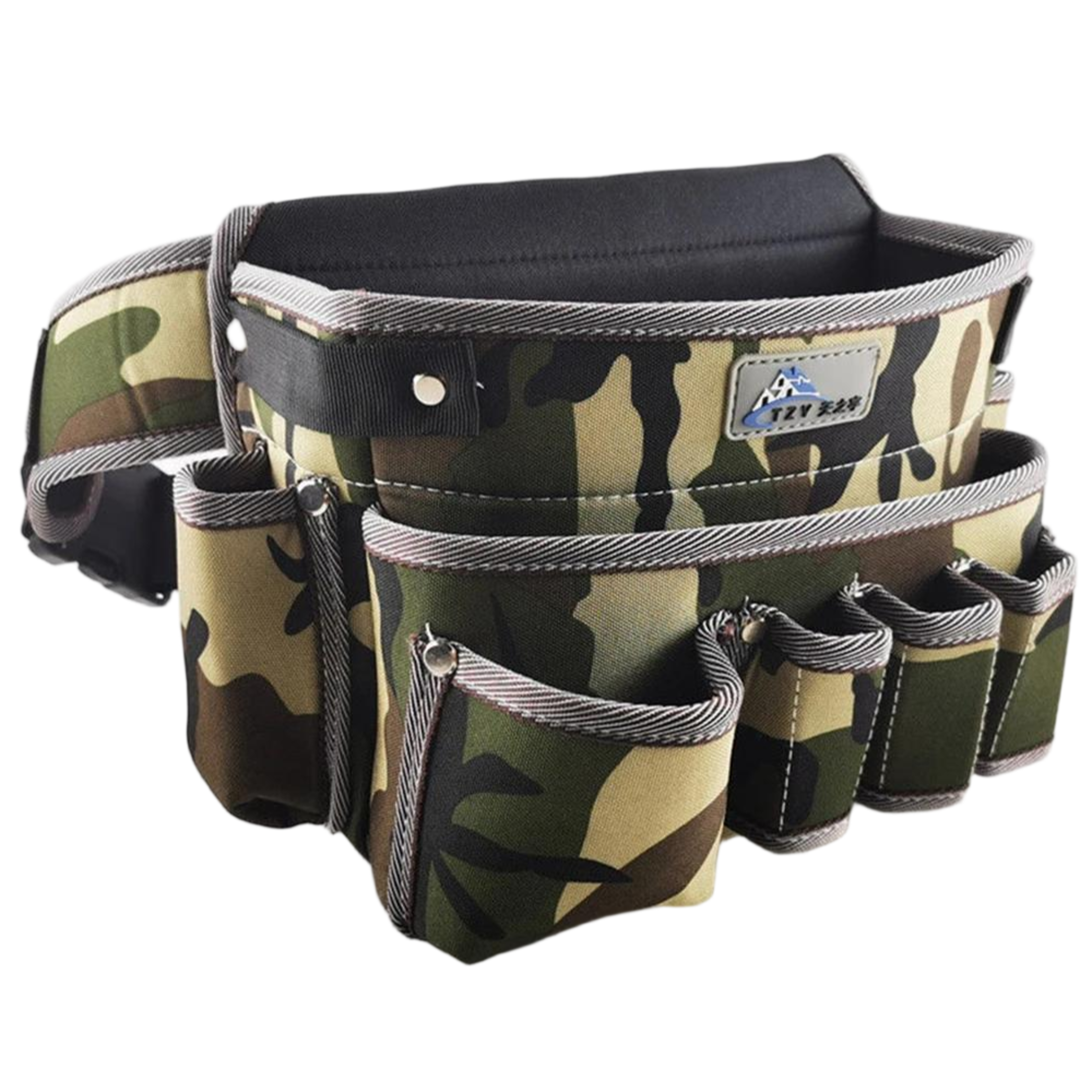 durable oxford cloth waist bag, multifunctional tool bag for woodworking, electricians decoration